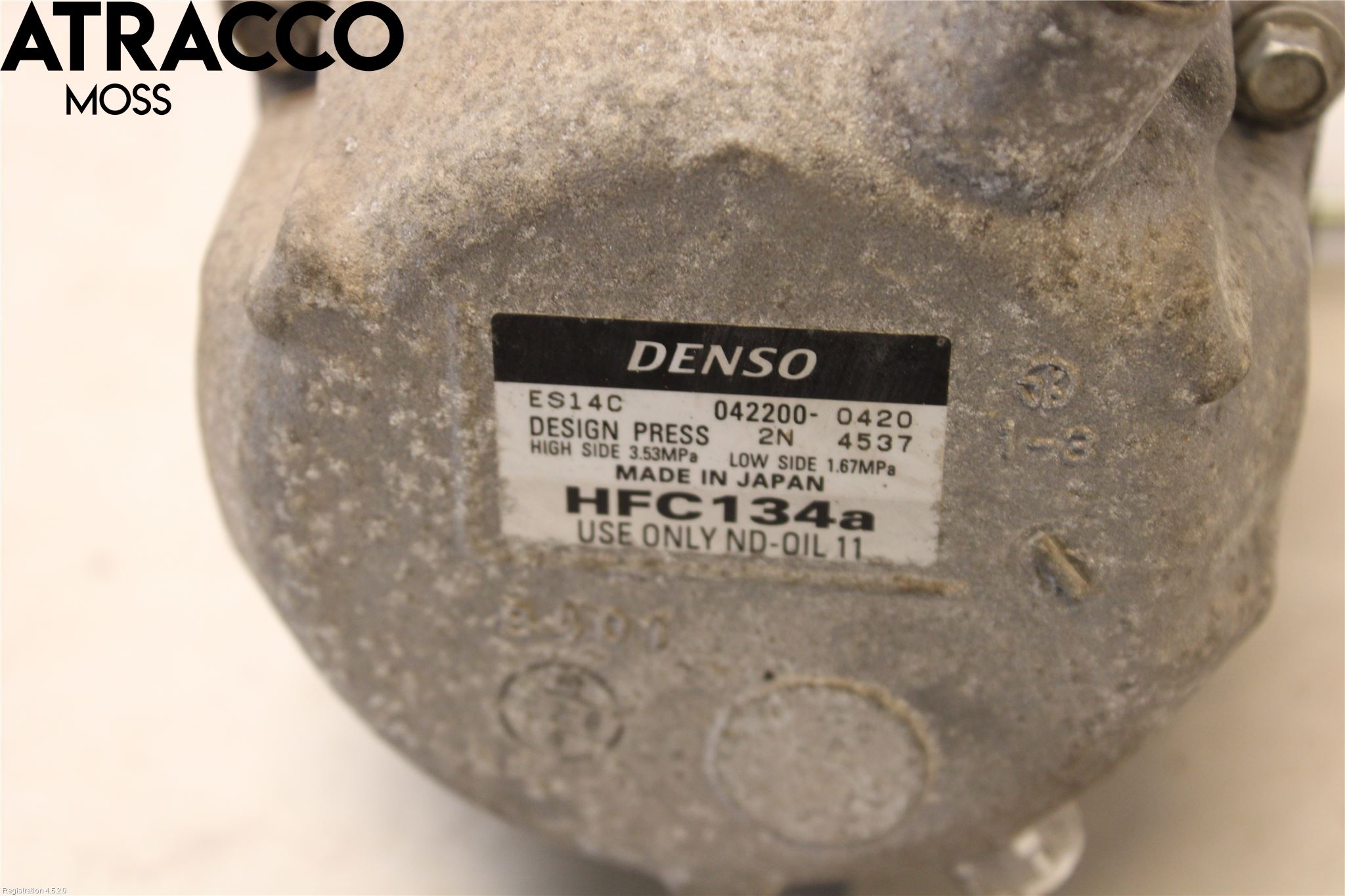 Toyota PRIUS ZVW30 09-20 Varme Ac Kompressor