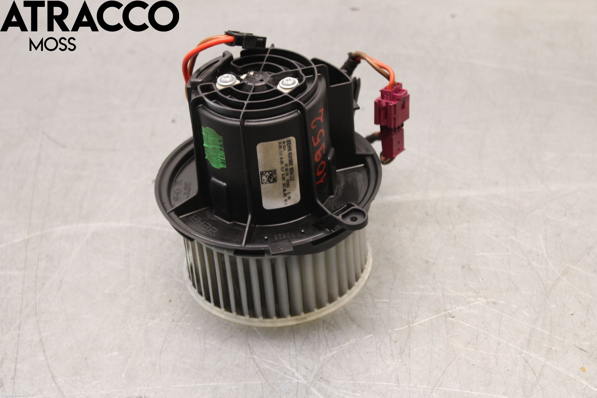 Mercedes-Benz MB E-KLASS (W212) 09-16 Varme Ac Varmeapparatvifte
