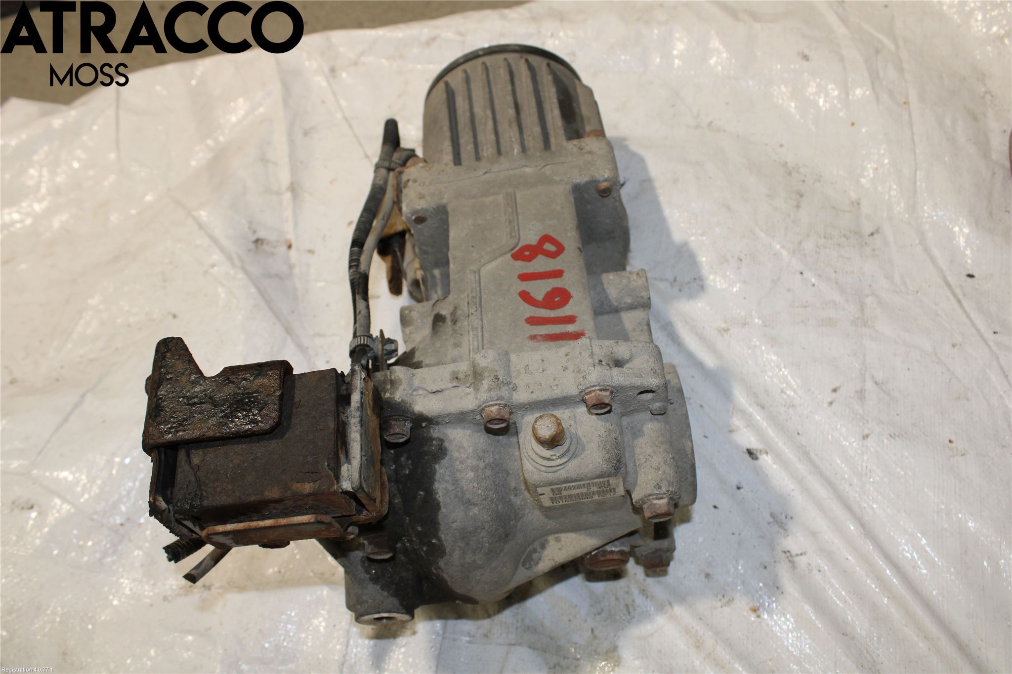 Mitsubishi OUTLANDER 07-12 Bakaksel Kardang Bak -Diff