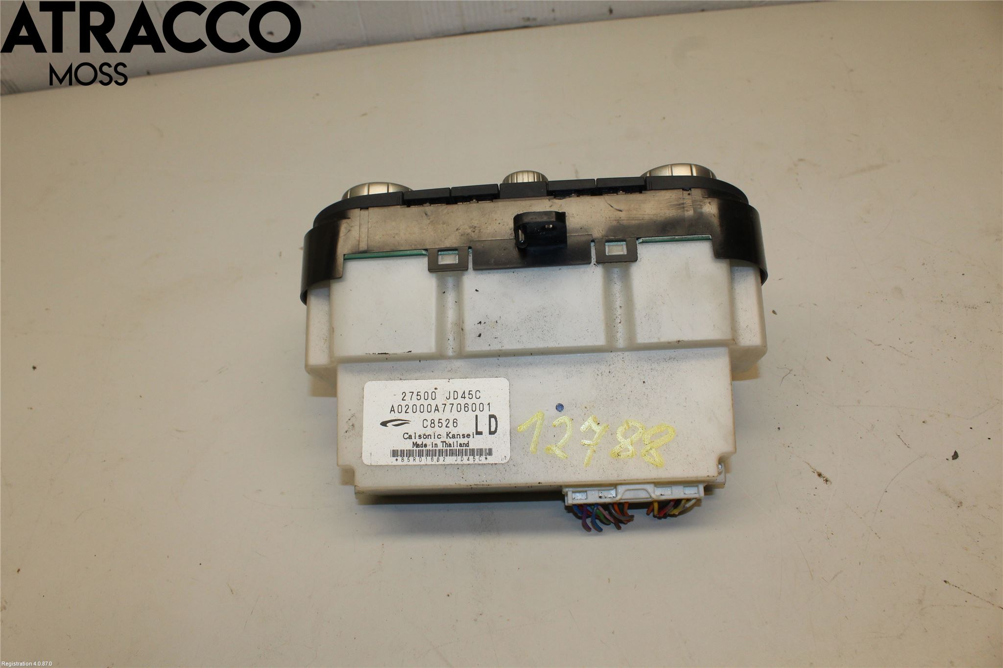 Nissan QASHQAI   07-10 Varme Ac Betjening-Display