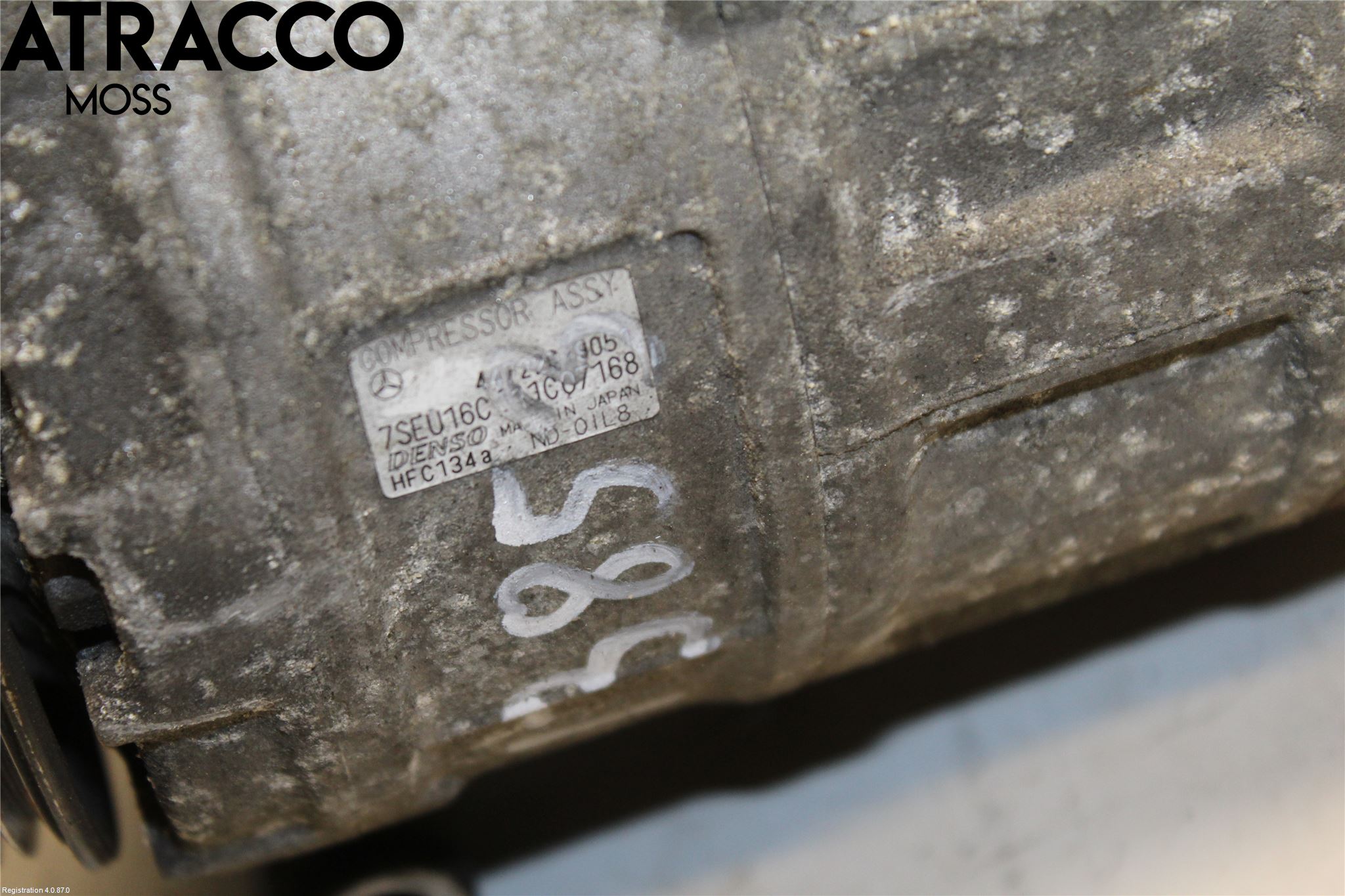 Mercedes-Benz MB E-KLASS (W211) 02-09 Varme Ac Kompressor