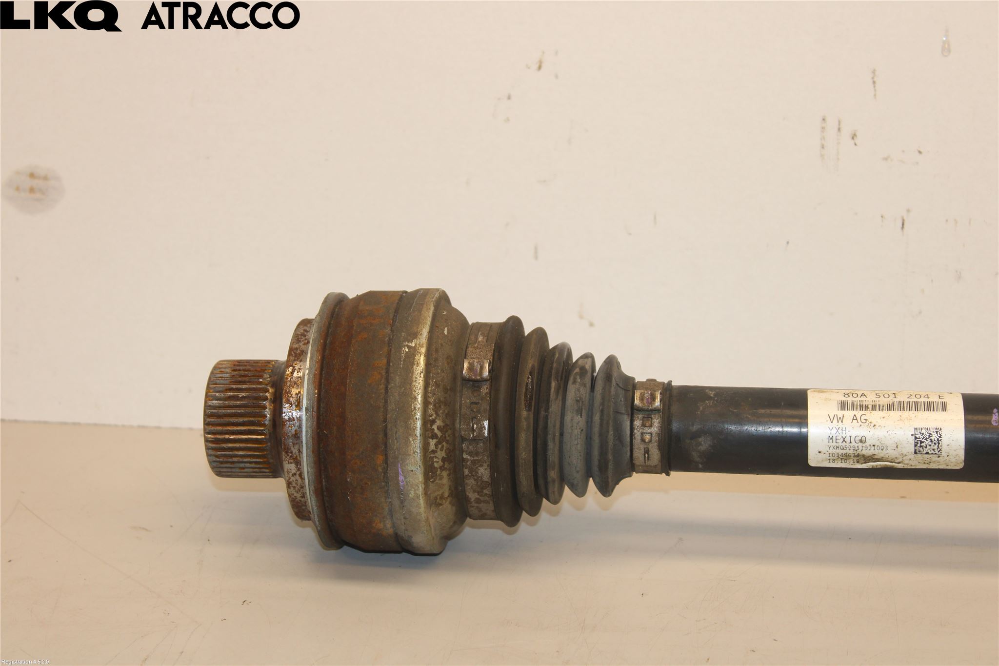 Audi Q5/SQ5 17- Drivaksel Bak Kompl Høyre