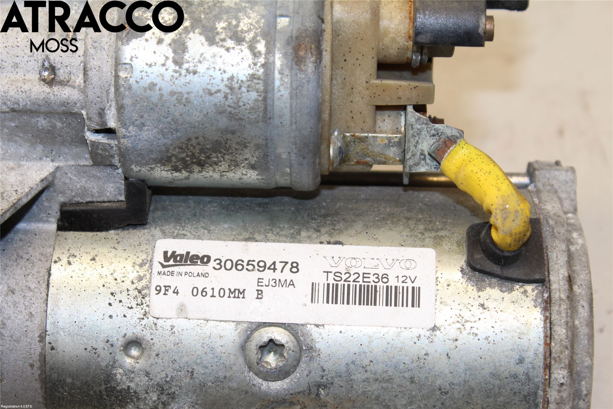 Volvo V40 12-19 Startmotor Diesel