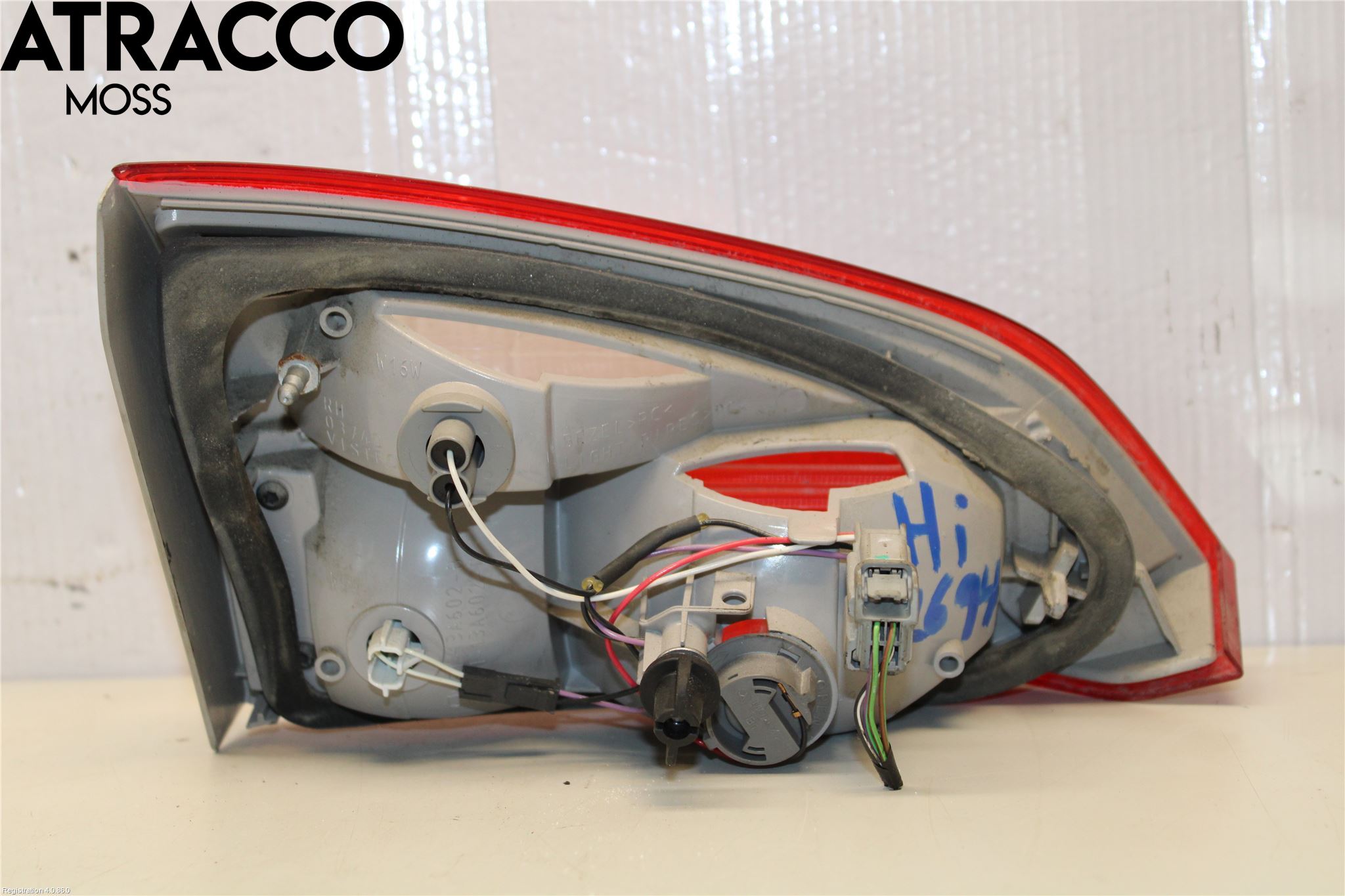 Ford FOCUS 11-14 Baklykt Høyre  På Luke(Indre)