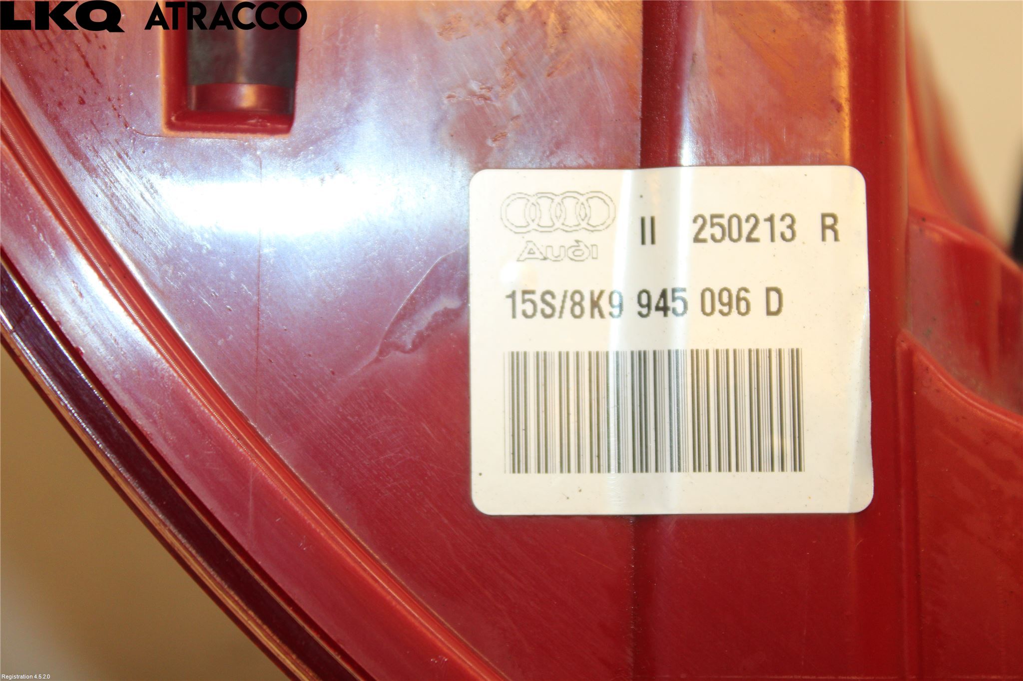 Audi A4/S4 08-11 Baklykt Høyre