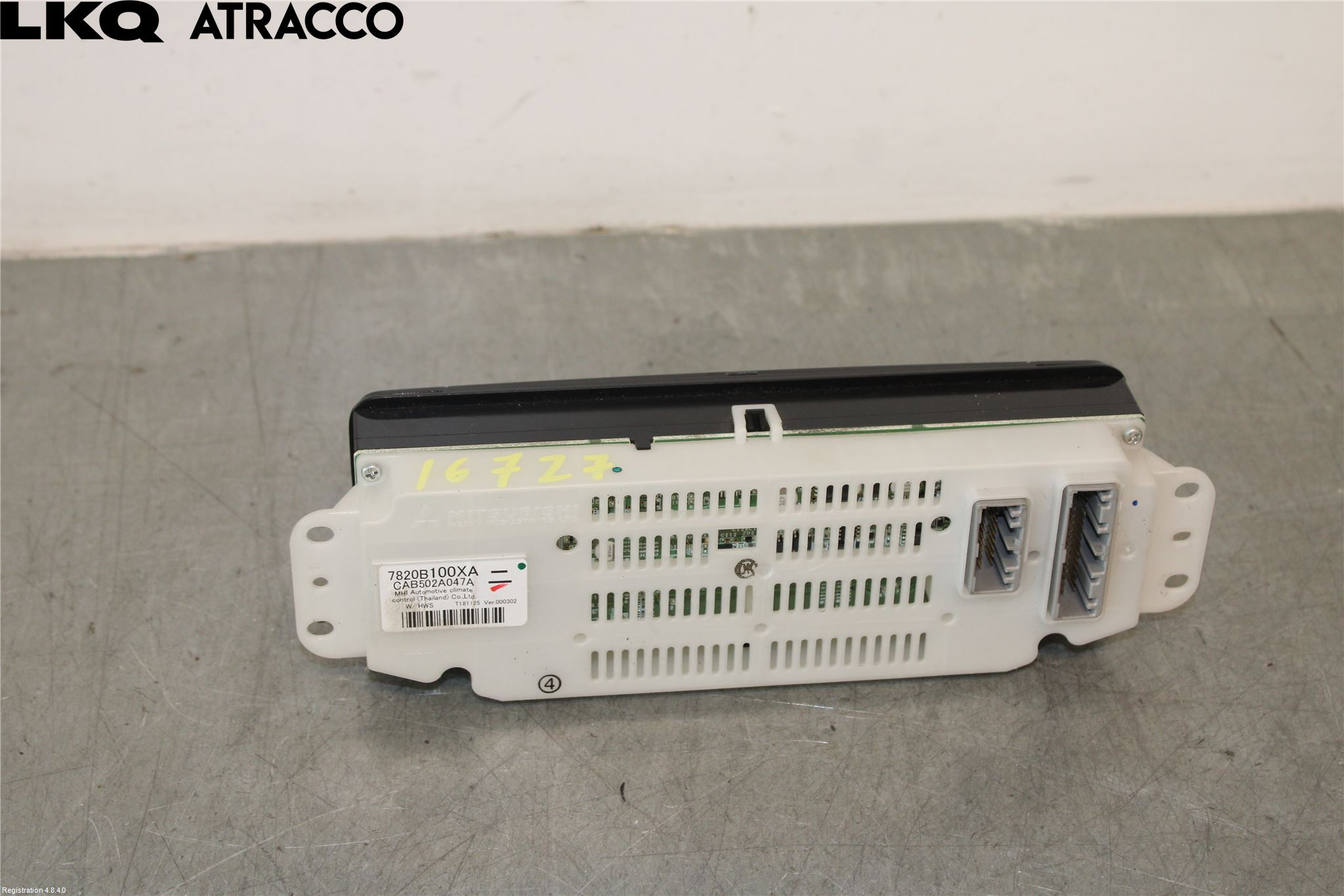 Mitsubishi OUTLANDER 13-21 Varme Ac Betjening-Display