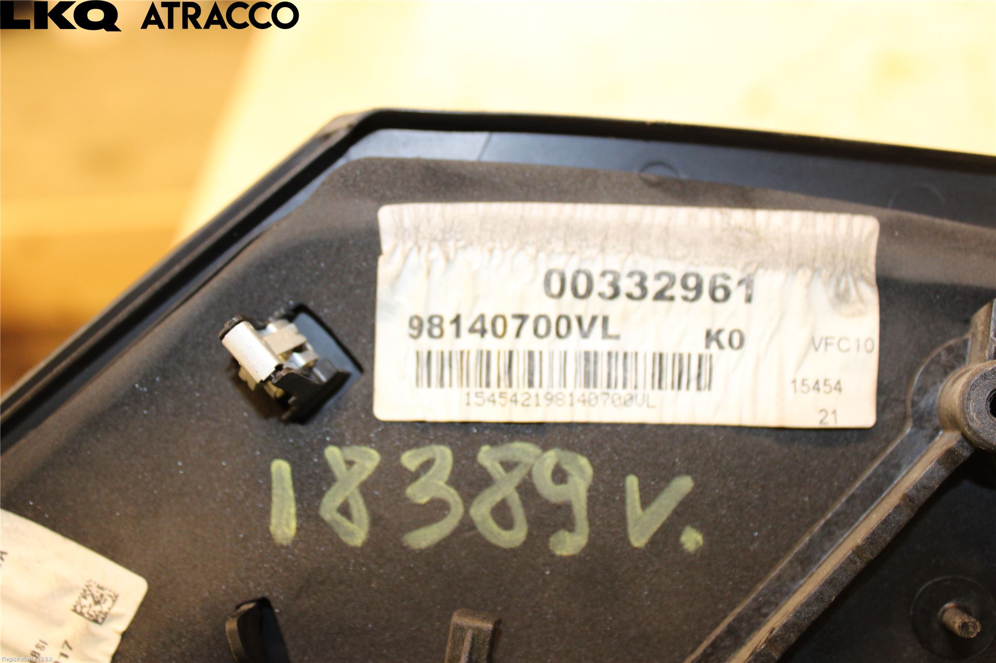 Toyota PROACE II 16- Speil V M-El Justering