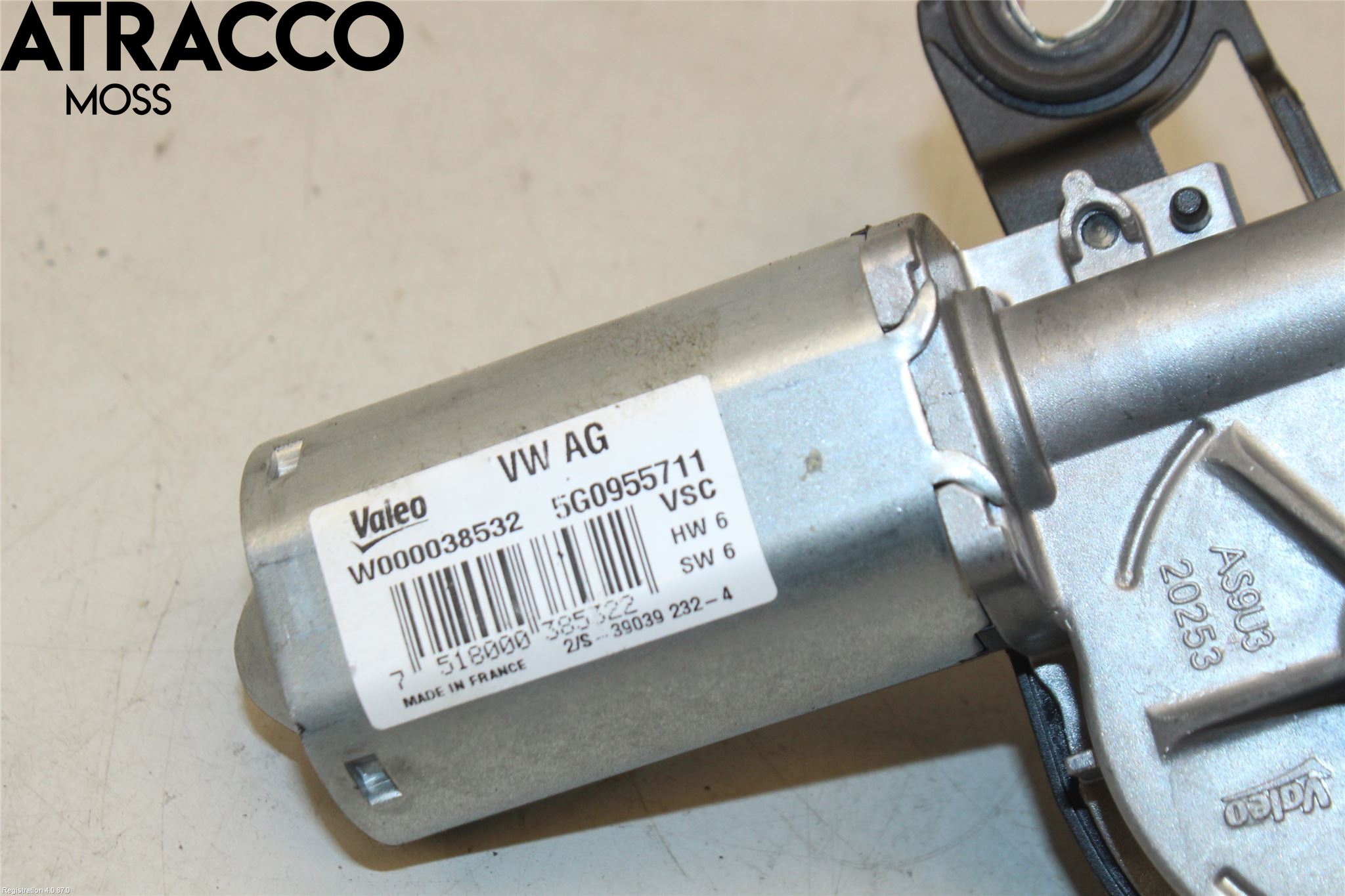 Volkswagen VW GOLF / E-GOLF VII 13-20 Viskermotor Bakluke