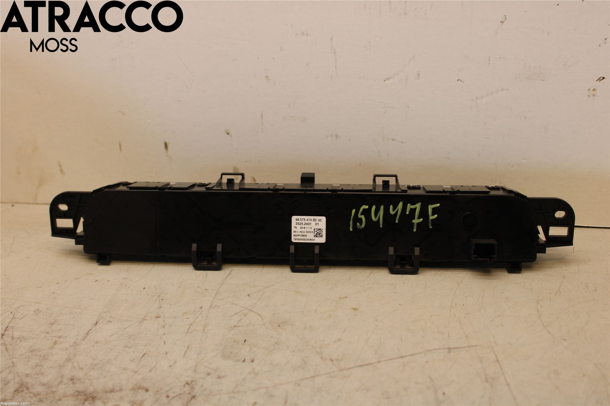 Peugeot PARTNER/E-PARTNER 19- Varme Ac Betjening-Display