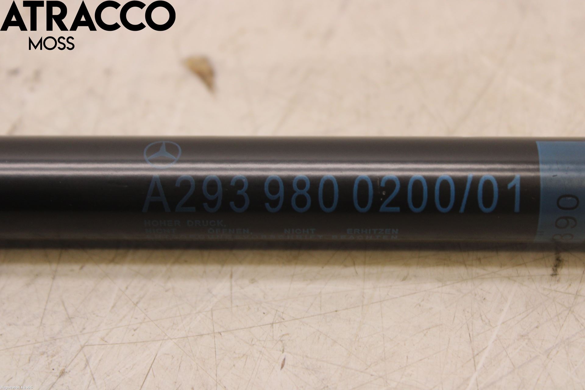 Mercedes-Benz MB EQC (N293) 20- Bakluke Demper-Gassfjær