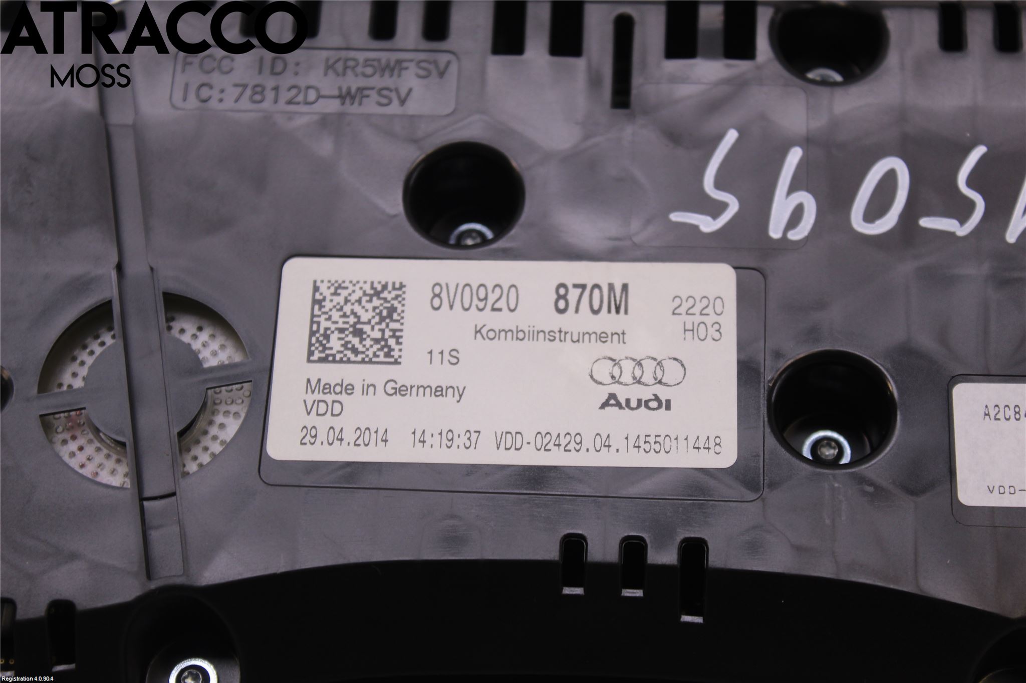 Audi A3/S3 05-13 Instr Kombinert