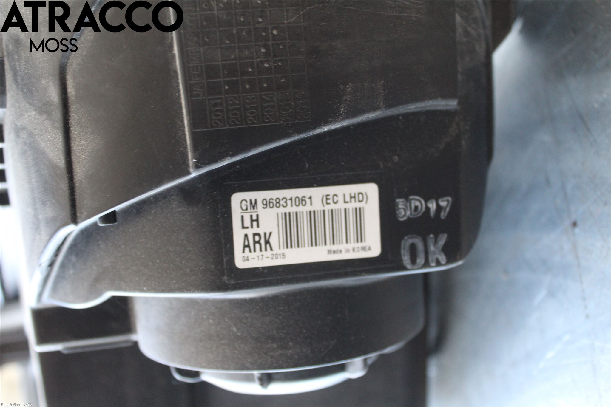 Chevrolet AVEO Frontlykt Venstre