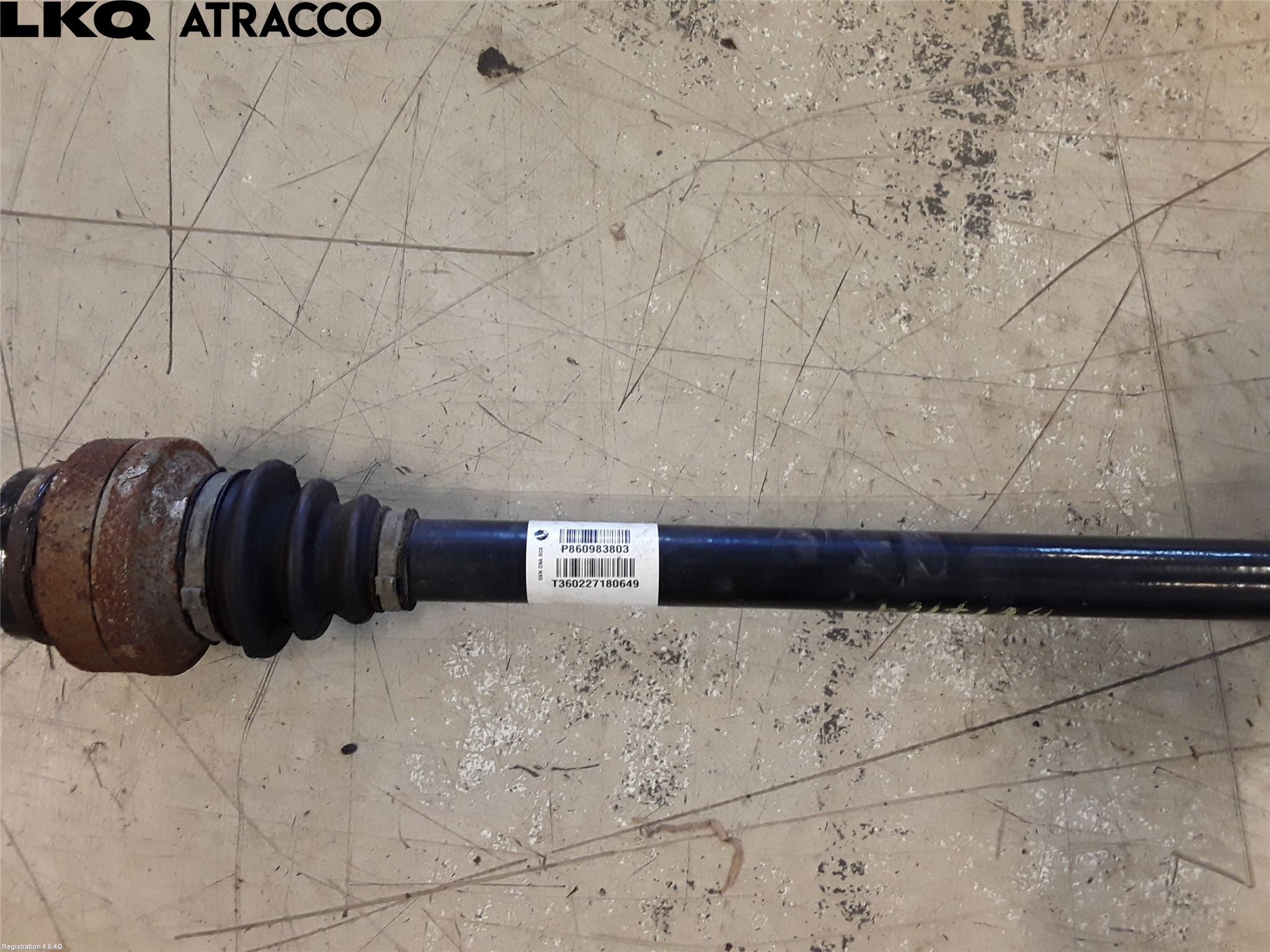 BMW X5 F15 13-18 Drivaksel Bak Kompl Høyre