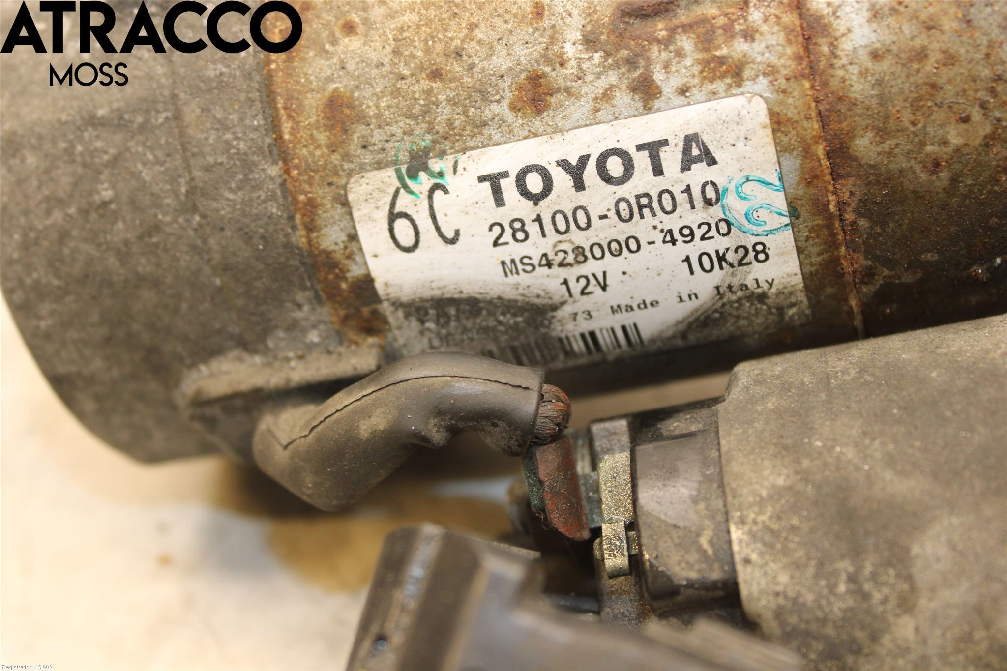 Toyota AVENSIS 09-15 Startmotor Diesel