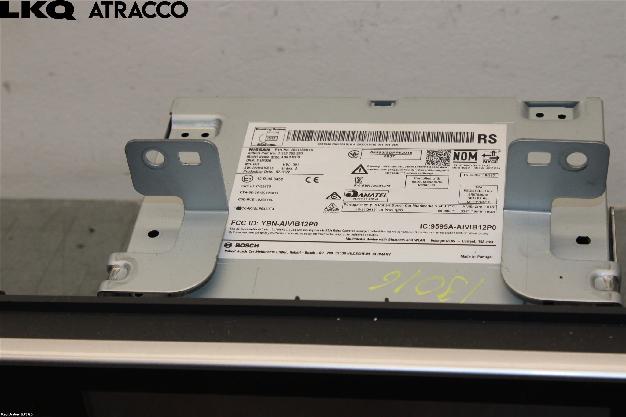 Nissan LEAF 18- Stereo Radio