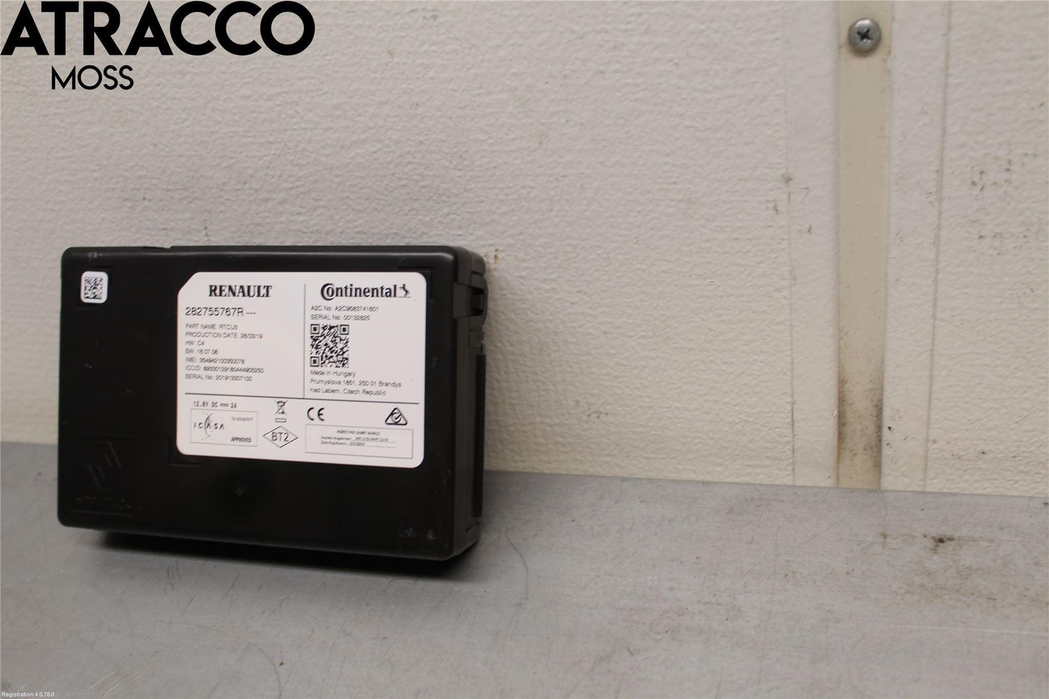 Renault ZOE/E-TECH 13- Styreenhet Øvrig