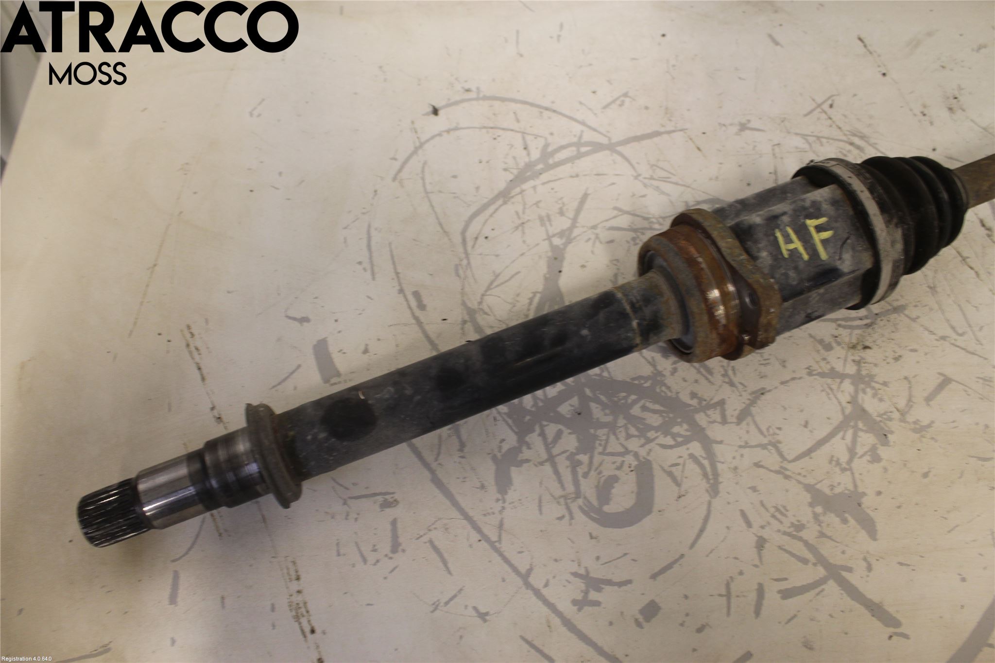 Toyota AVENSIS 09-15 Drivaksel Foran Kompl Høyre