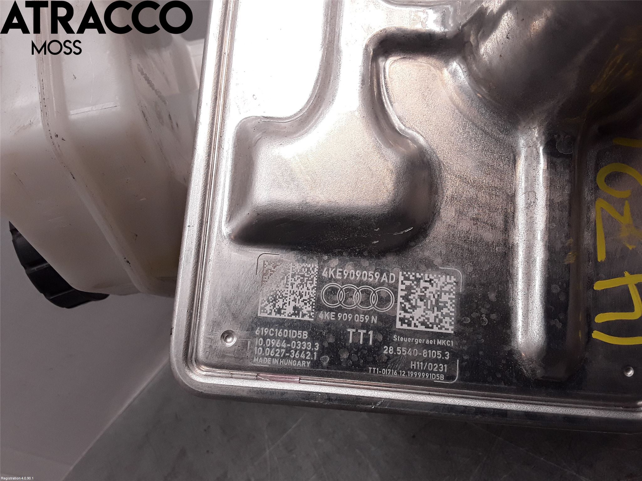 Audi E-TRON, S GE 19- Bremsekraftregulator