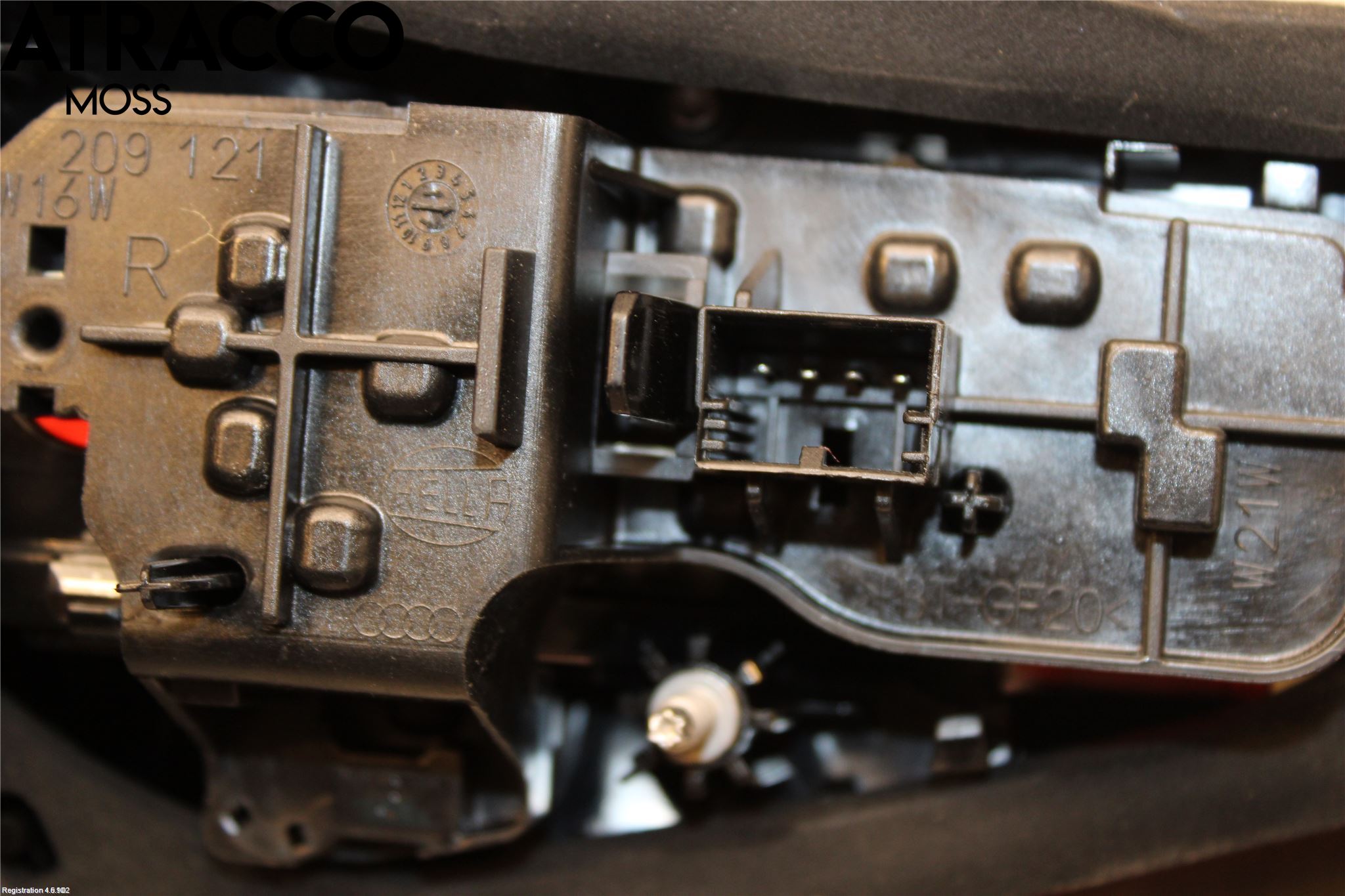 Audi A3/S3 8V 13-20 Baklykt Høyre  På Luke(Indre)