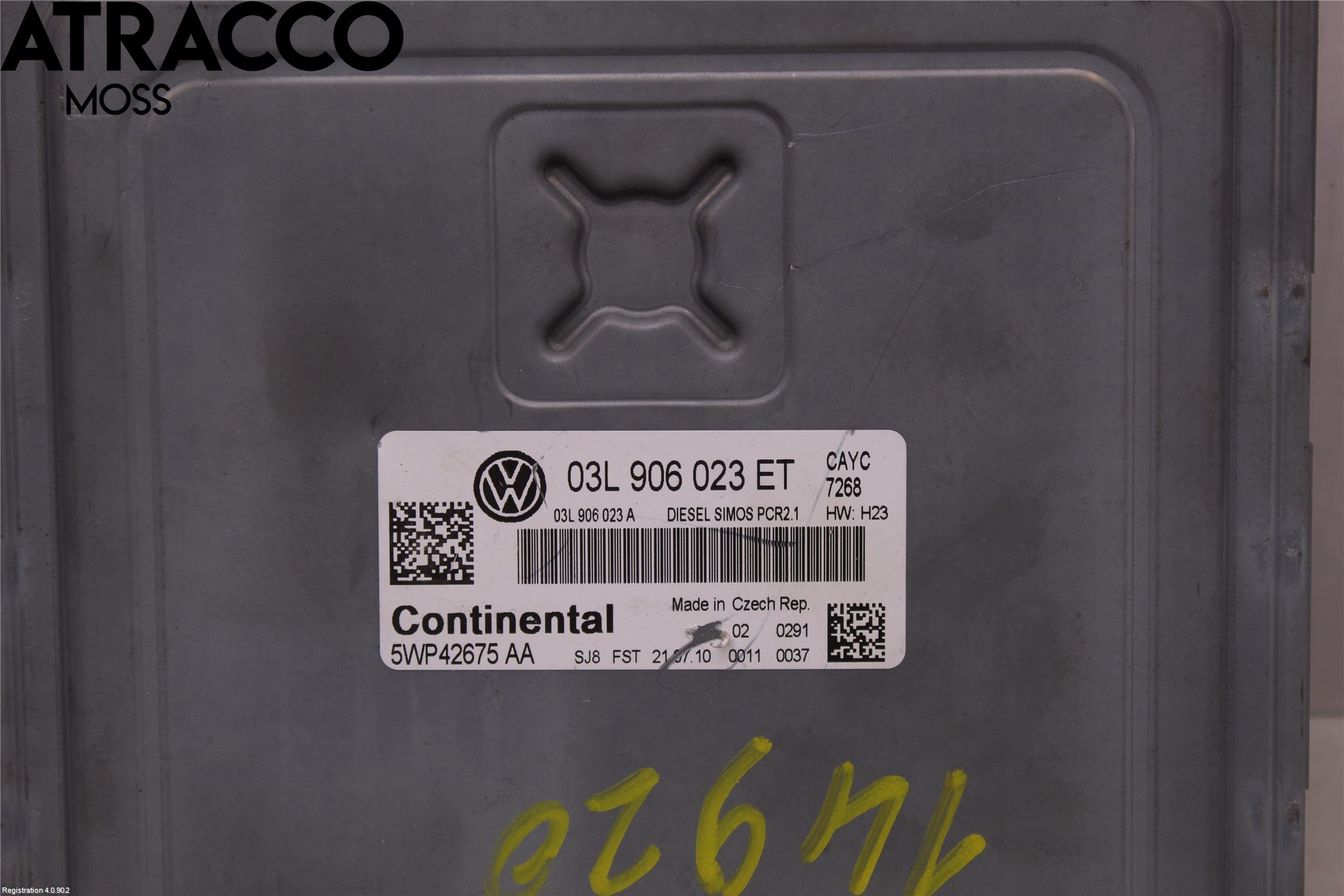 Volkswagen VW TOURAN 10-15 Styreenhet Innsprøytning