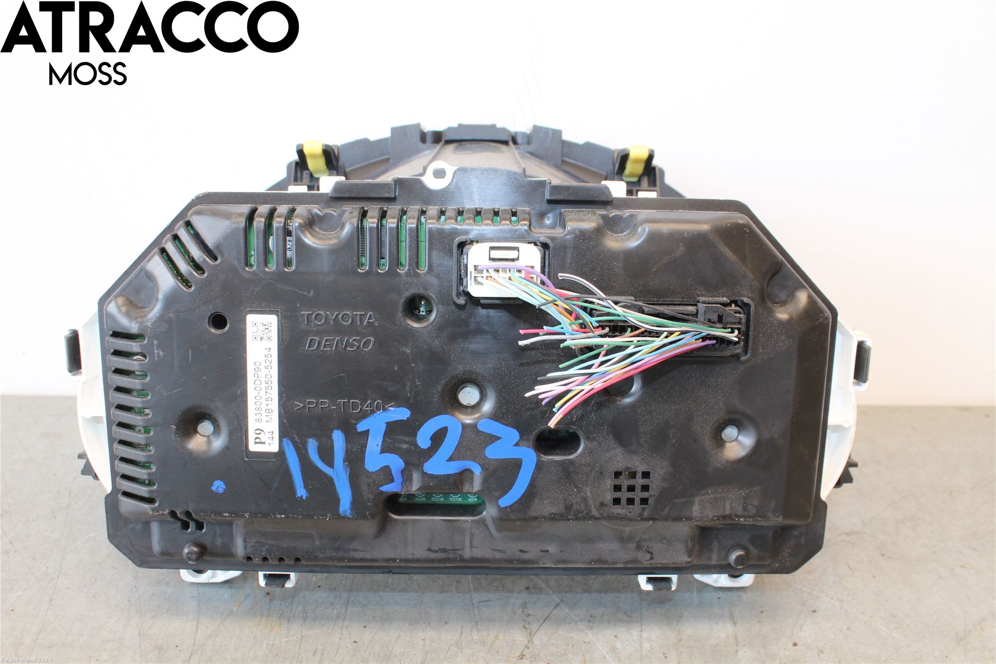 Toyota YARIS XP130 12-14 Instrumentkonsoll Midt