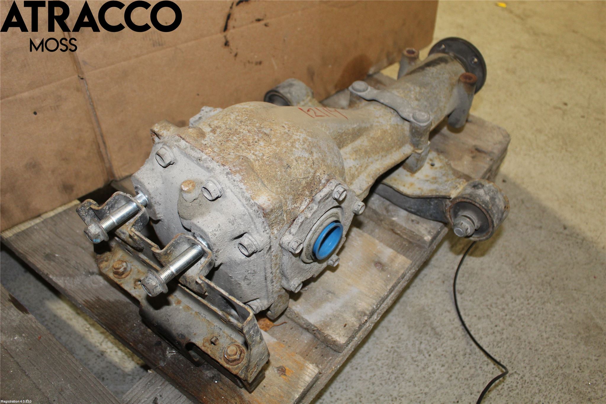 Subaru IMPREZA III 08-11 Bakaksel Kardang Bak -Diff