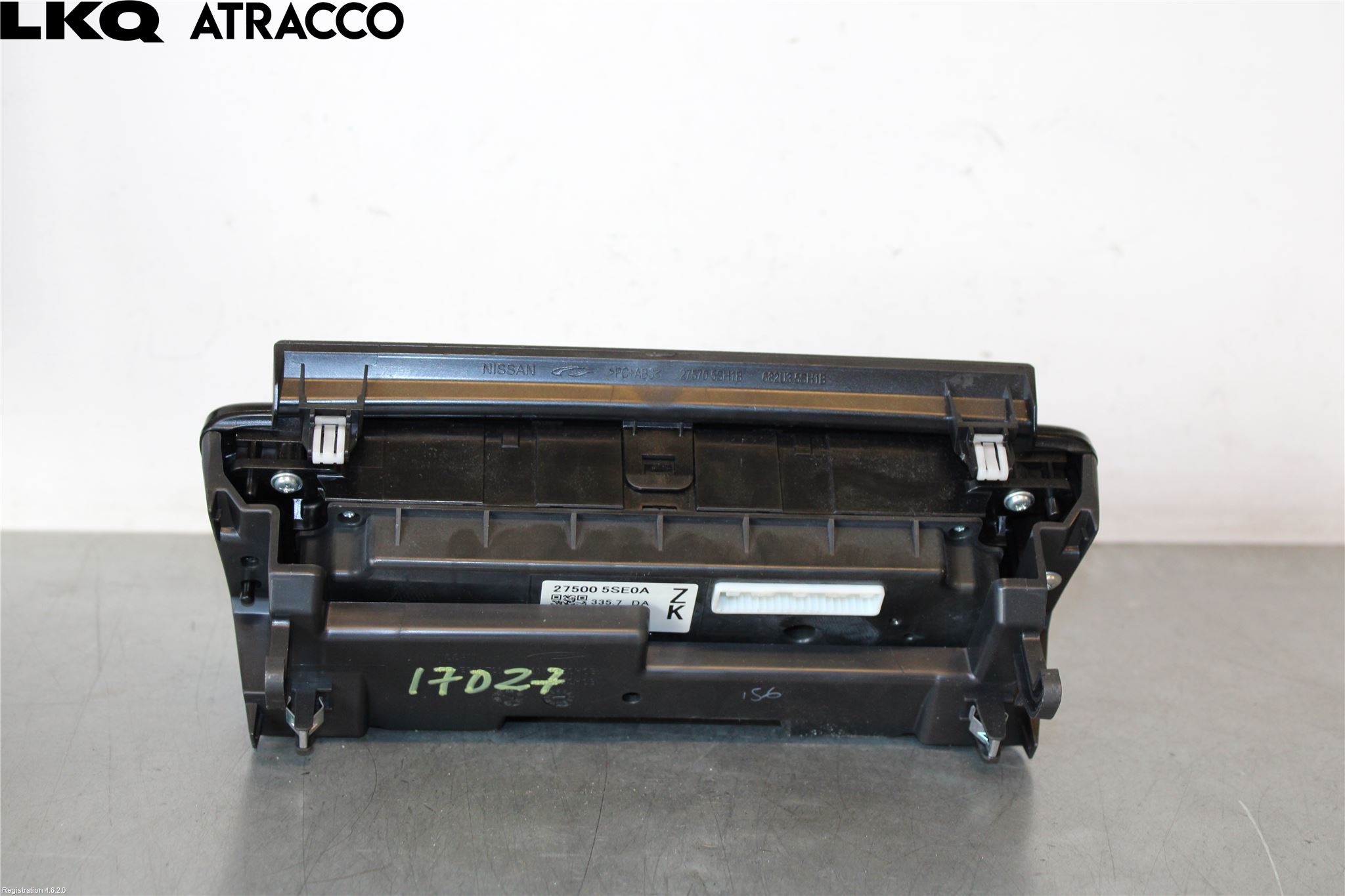 Nissan LEAF 18- Varme Ac Betjening-Display