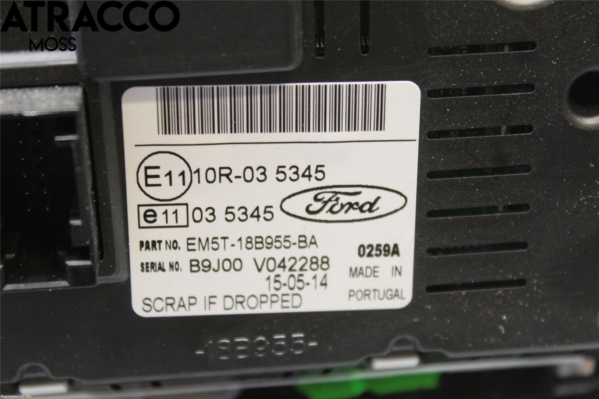 Ford TRANSIT/TOURNEO CONNECT 13-22 Stereo Radio Med Cd