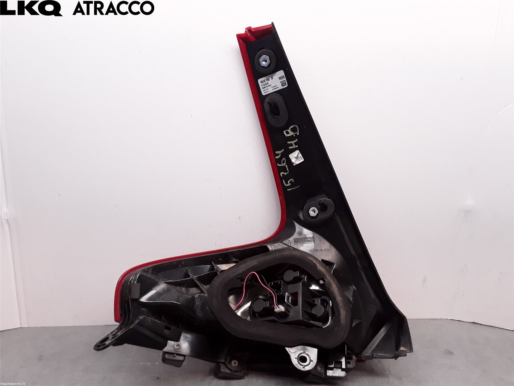 Volvo V40 12-19 Baklykt Høyre