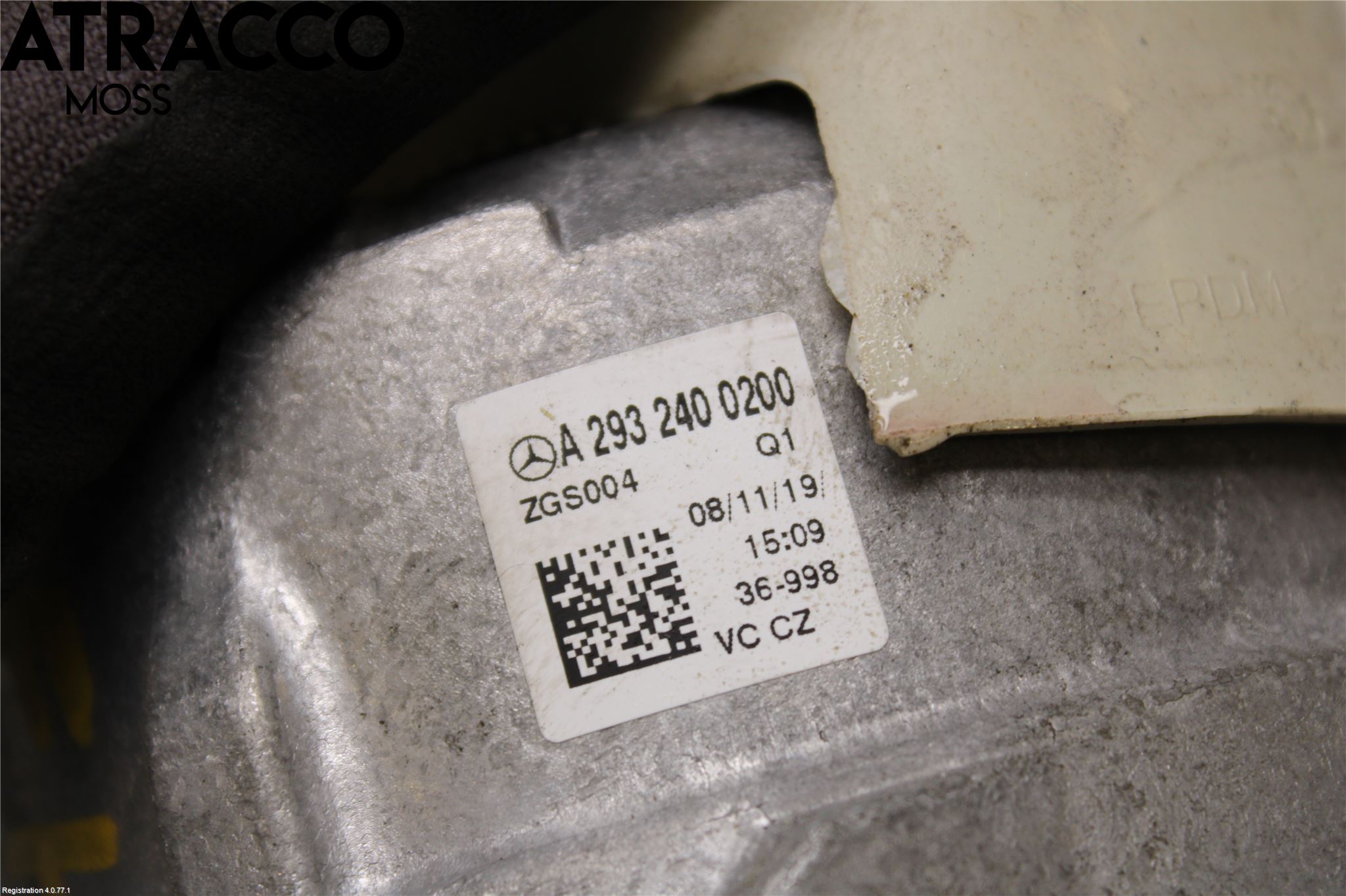 Mercedes-Benz MB EQC (N293) 20- Motor Feste Stål-Alu