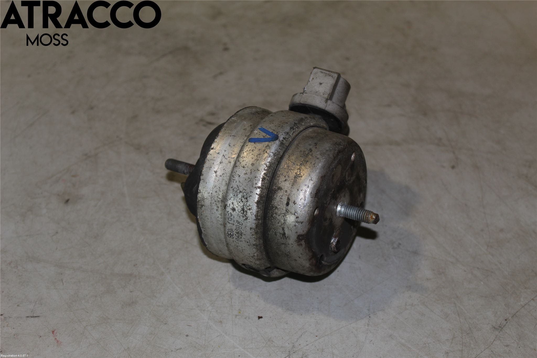 Audi A4/S4 05-07 Motor Feste Stål-Alu