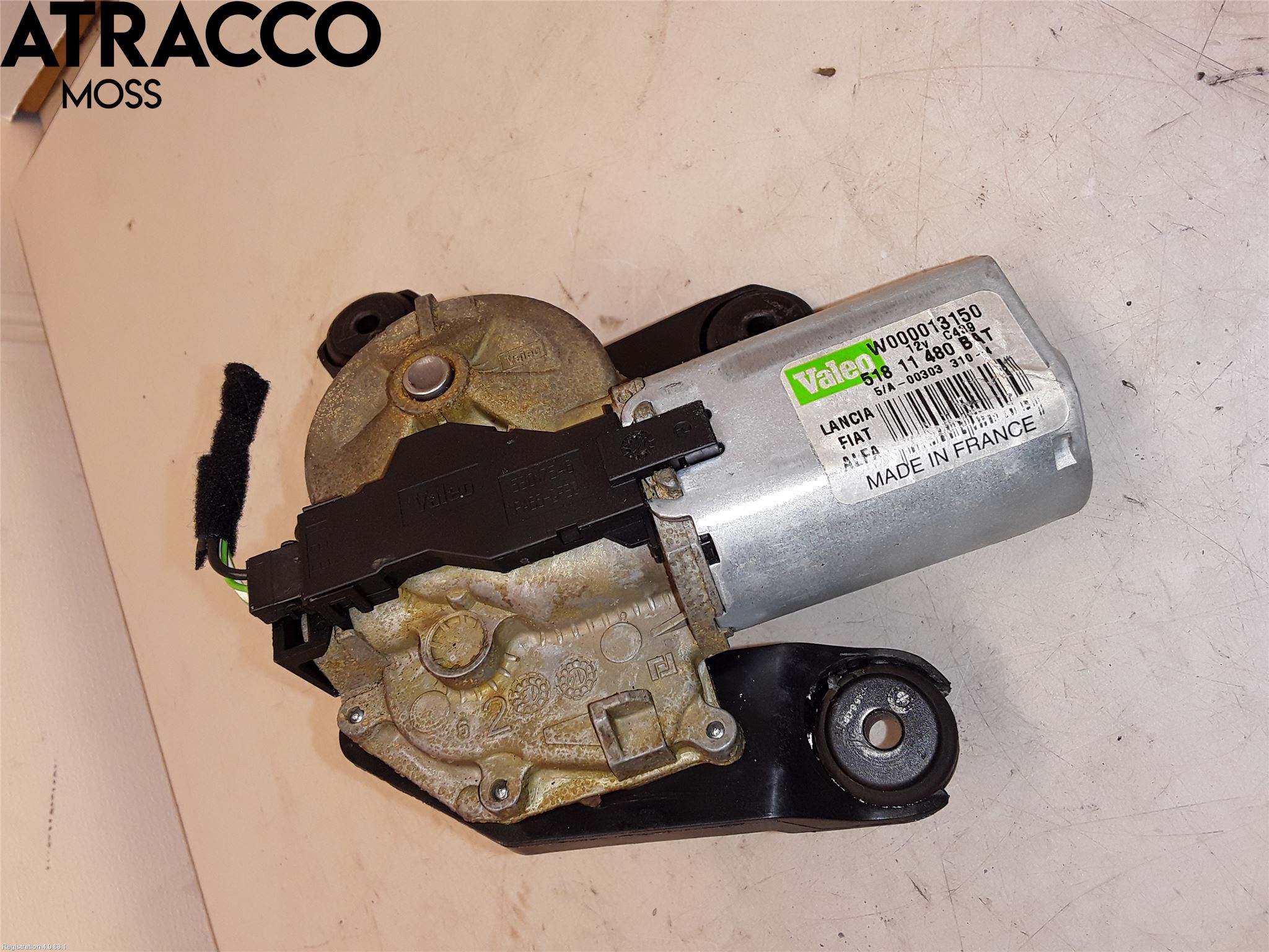 Opel COMBO D 12-18 Viskermotor Bakluke