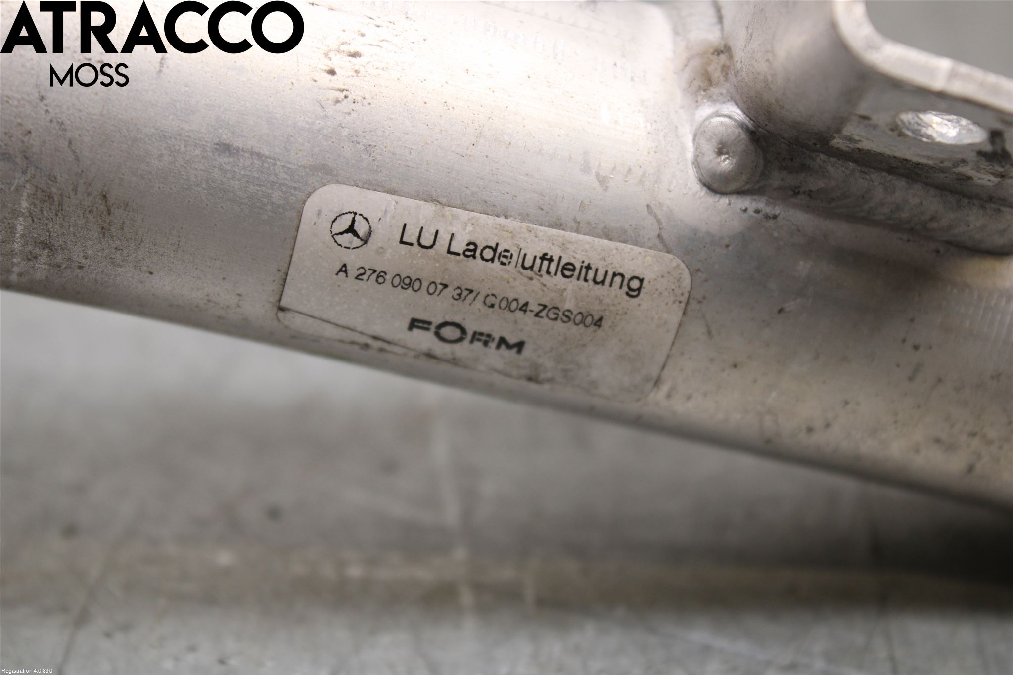 Mercedes-Benz MB S-KLASS (W222) 13-20 Intercooler Rør-Slange