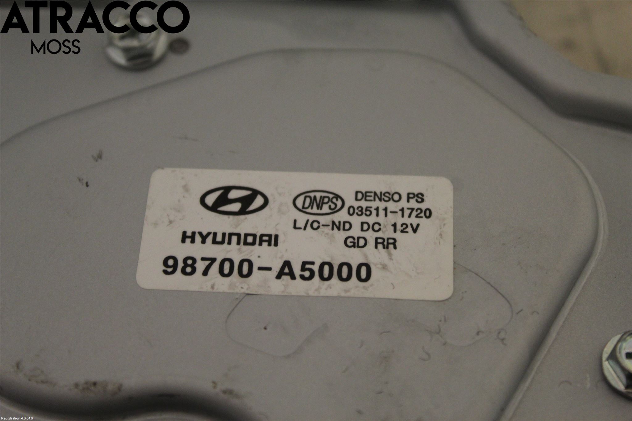 Hyundai i30 GD 13-17 Viskermotor Bakluke