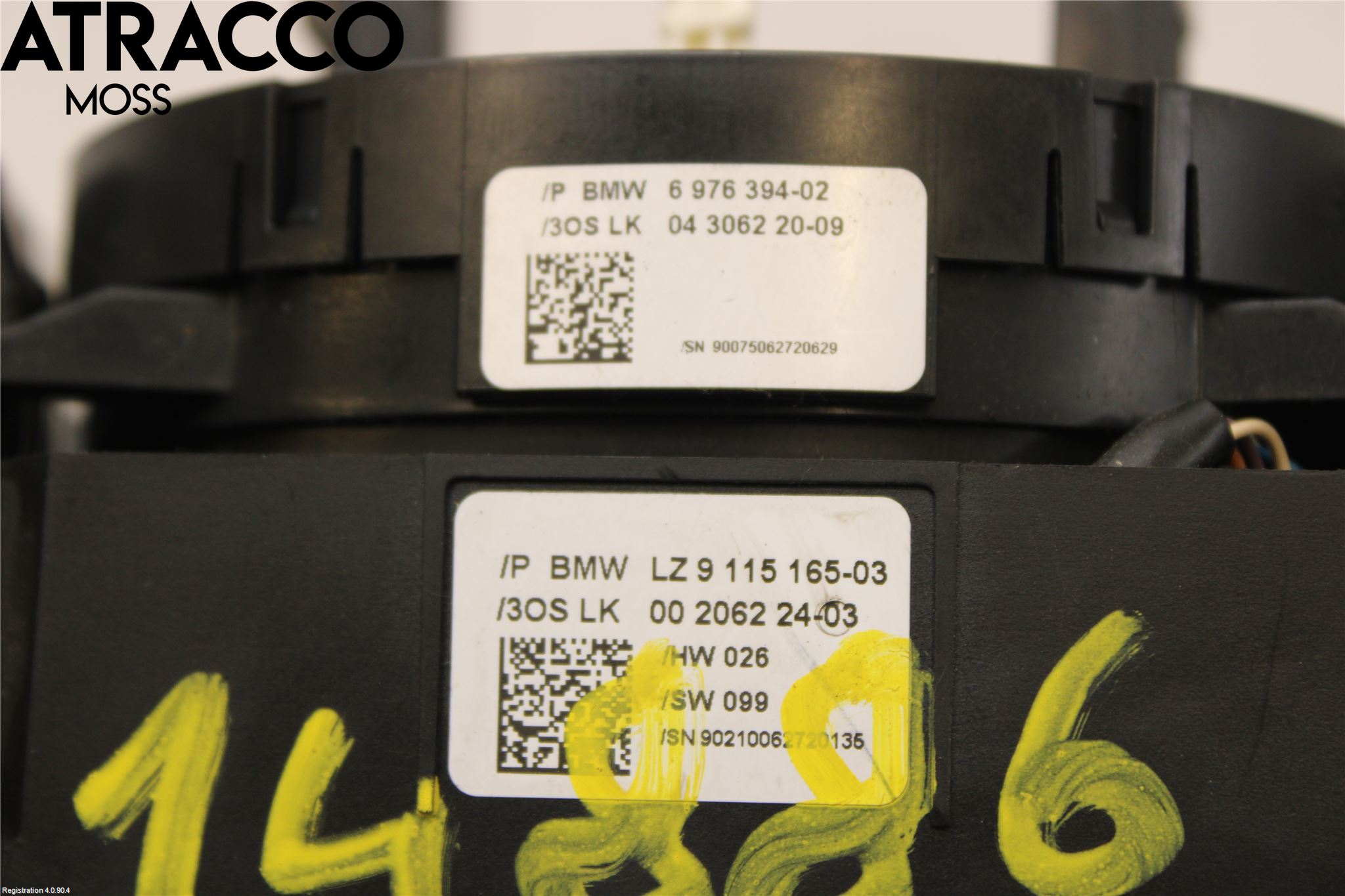 BMW 5 E60/61 Sed/Tou 02-10 Bryter Ratt Kombi H Og V