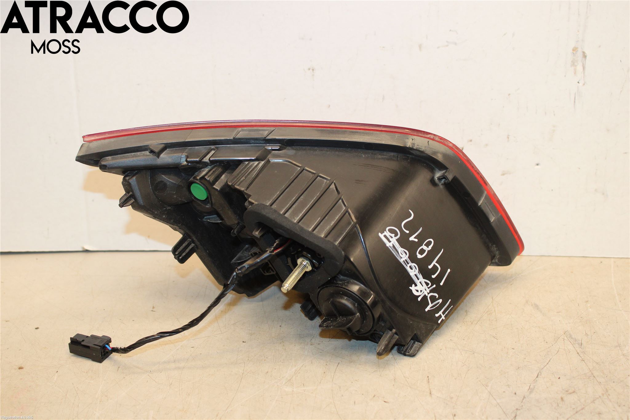 Peugeot 308 14-21 Baklykt Høyre  På Luke(Indre)