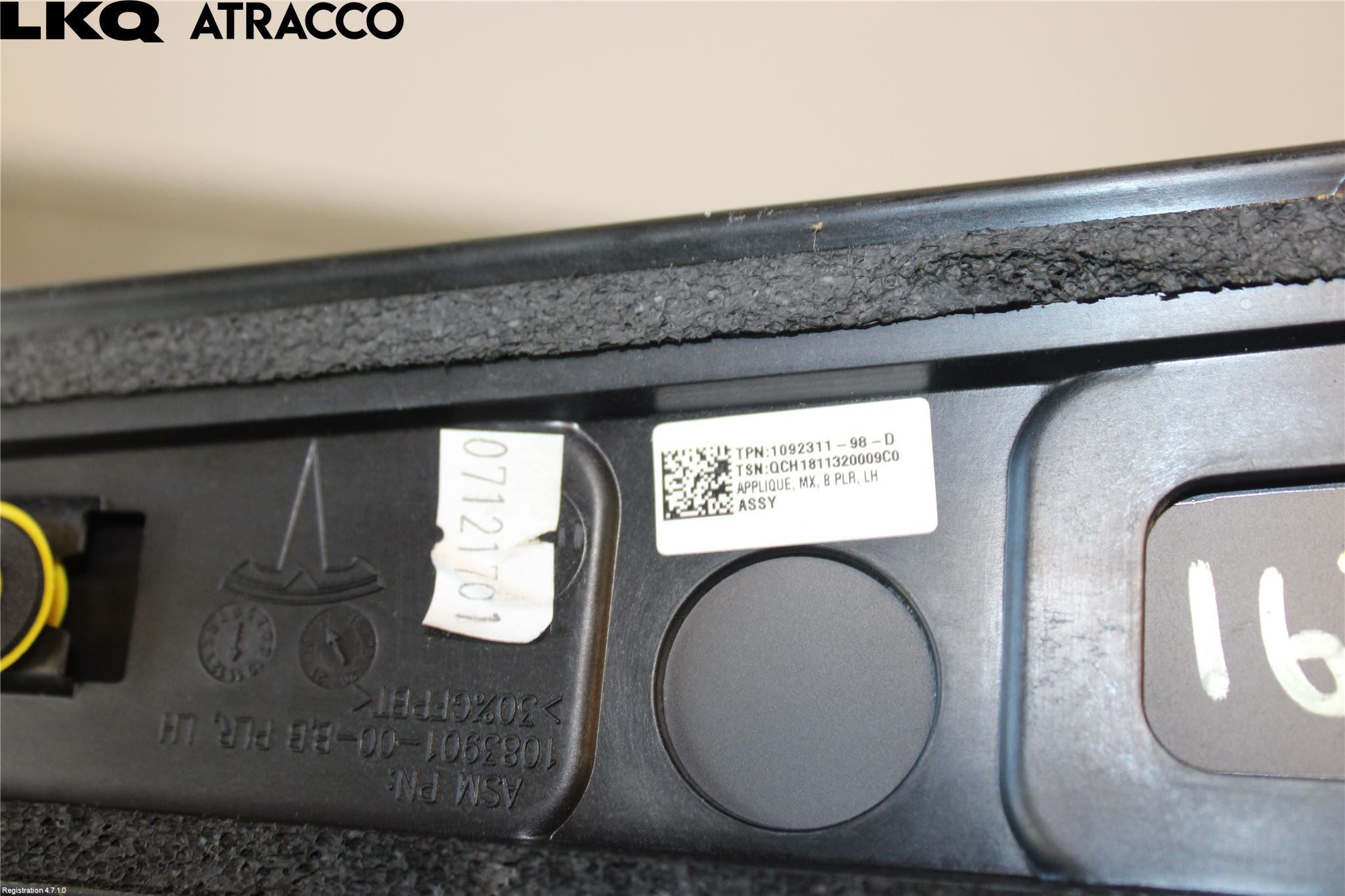 Tesla MODEL X 16- Parkeringshjelp Kamera