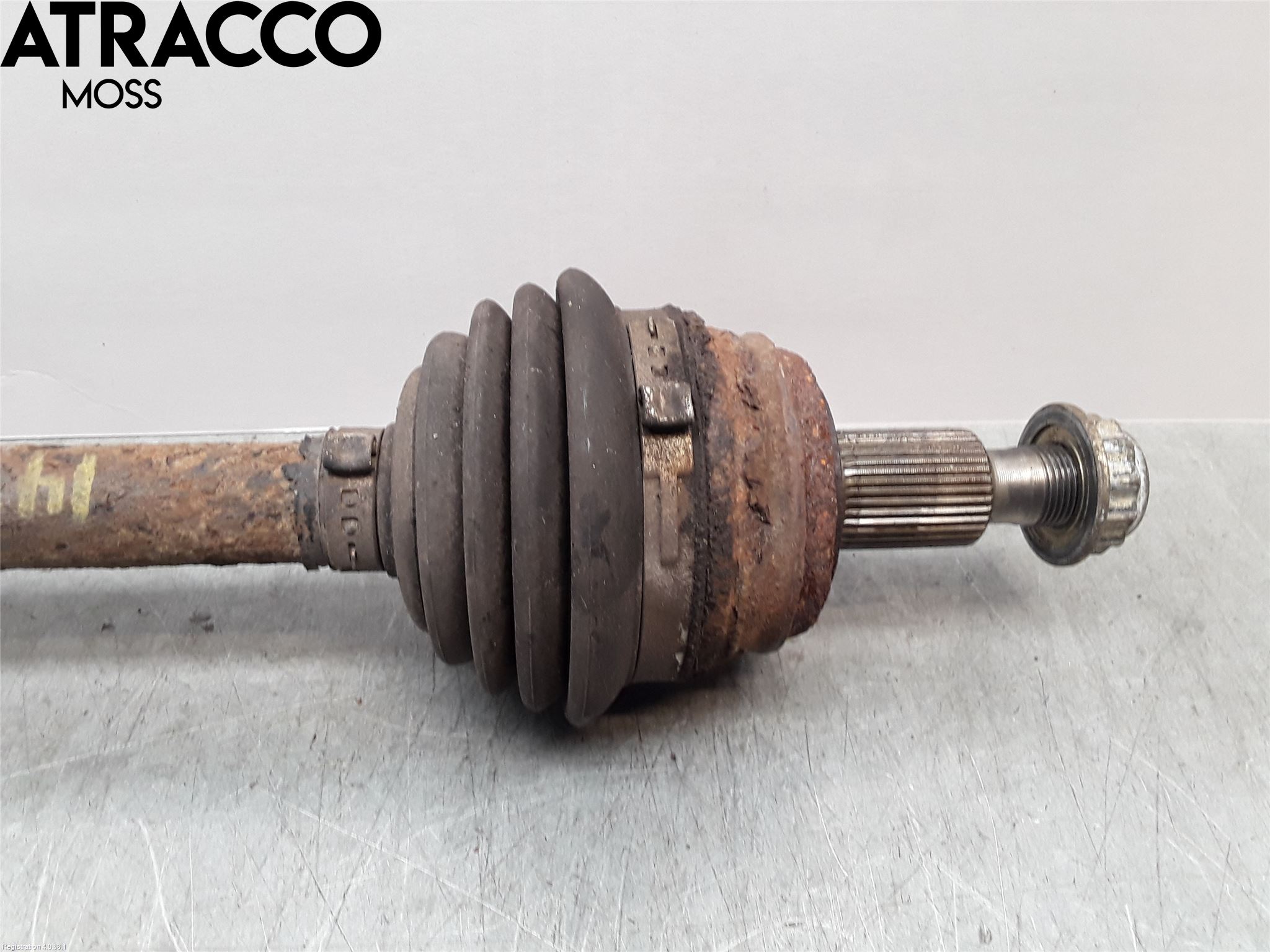 Audi A3/S3     96-03 Drivaksel Bak Kompl Høyre