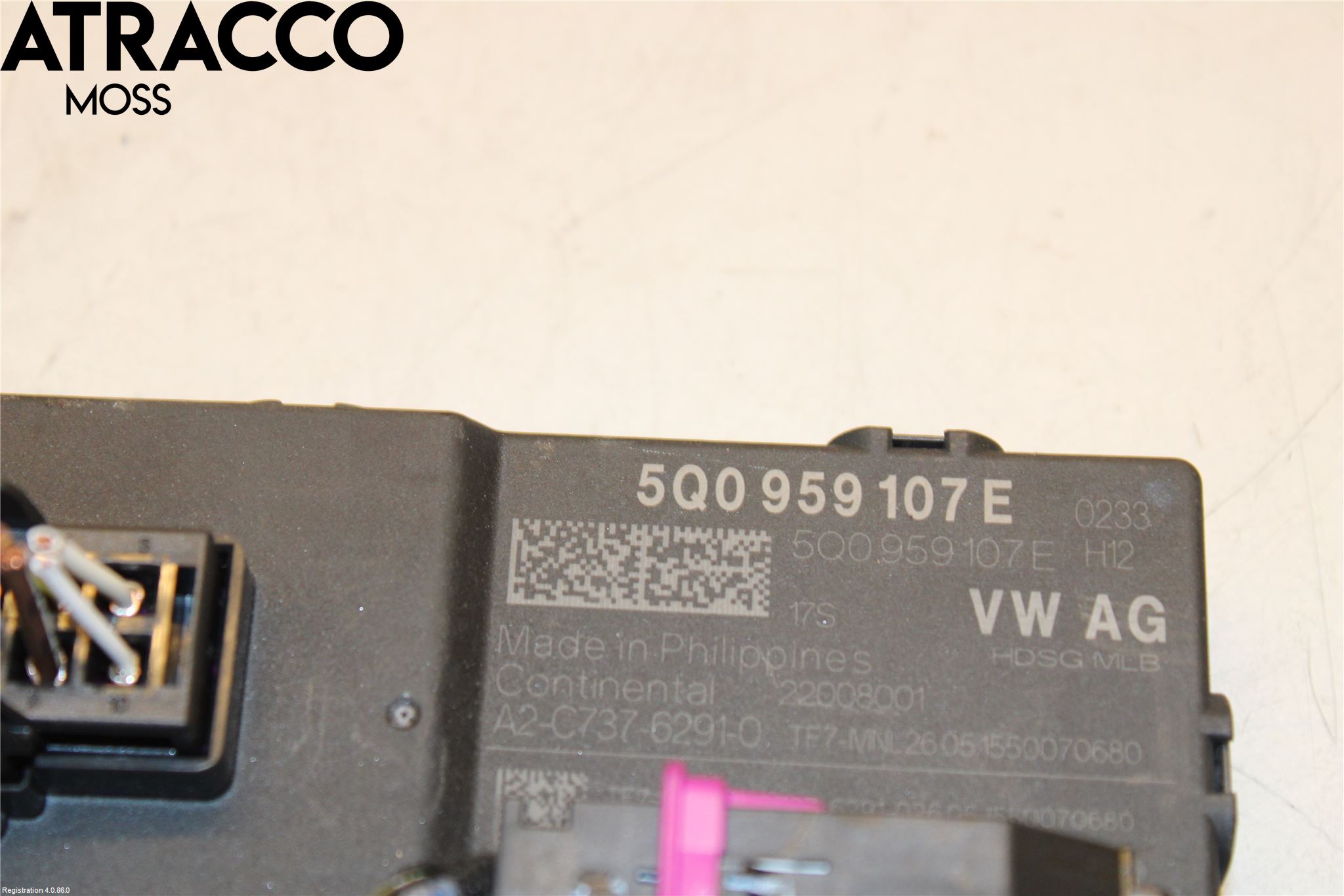 Volkswagen VW PASSAT 15-19 Styreenhet Bakluke