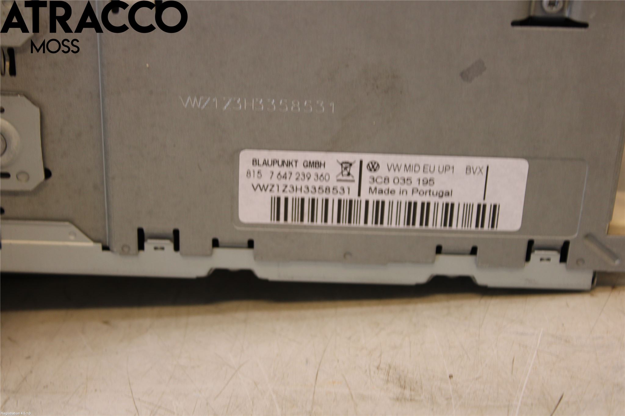 Volkswagen VW TIGUAN 07-16 Stereo Radio Med Cd