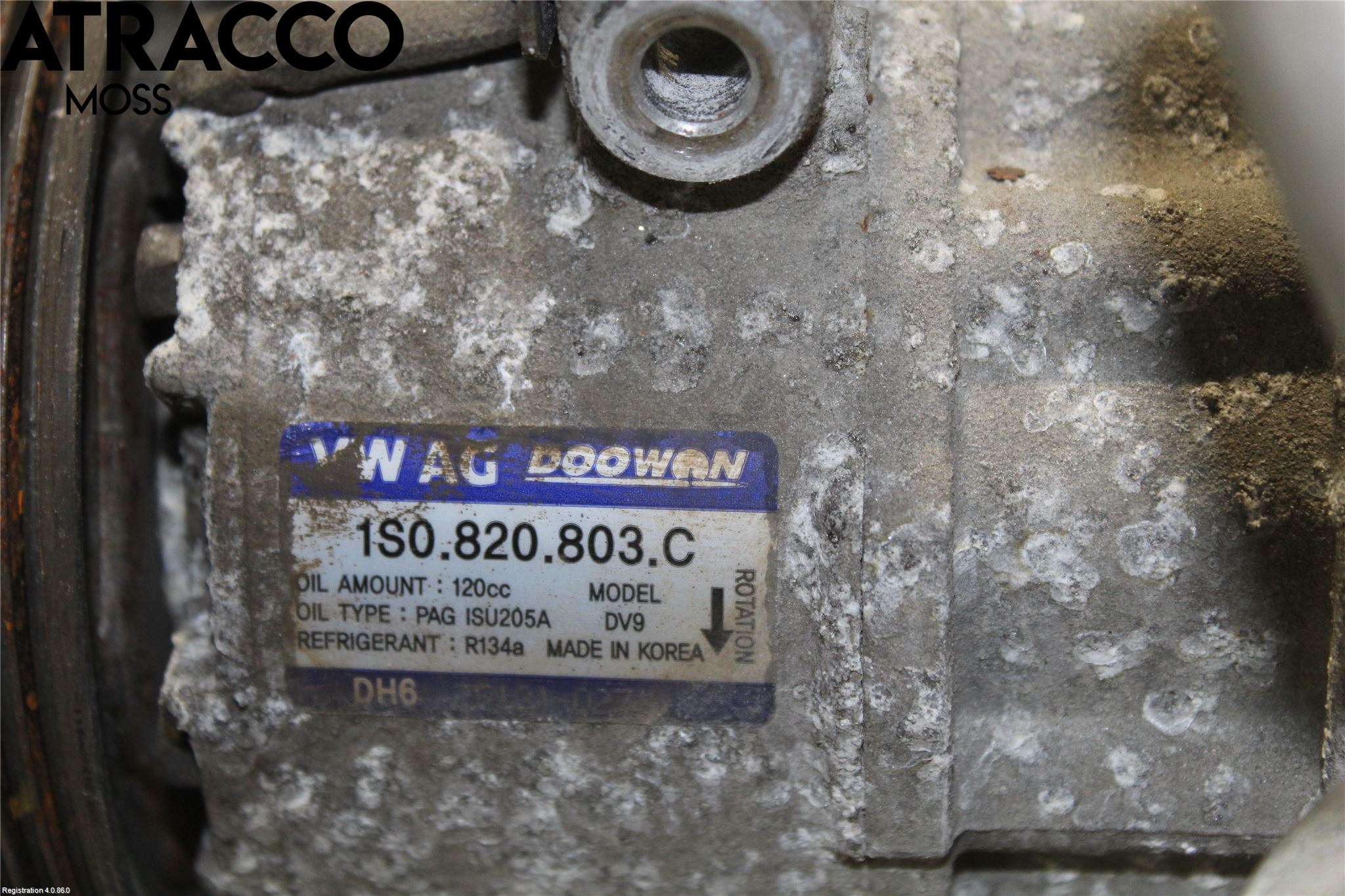 Skoda CITIGO / CITIGO E IV Varme Ac Kompressor