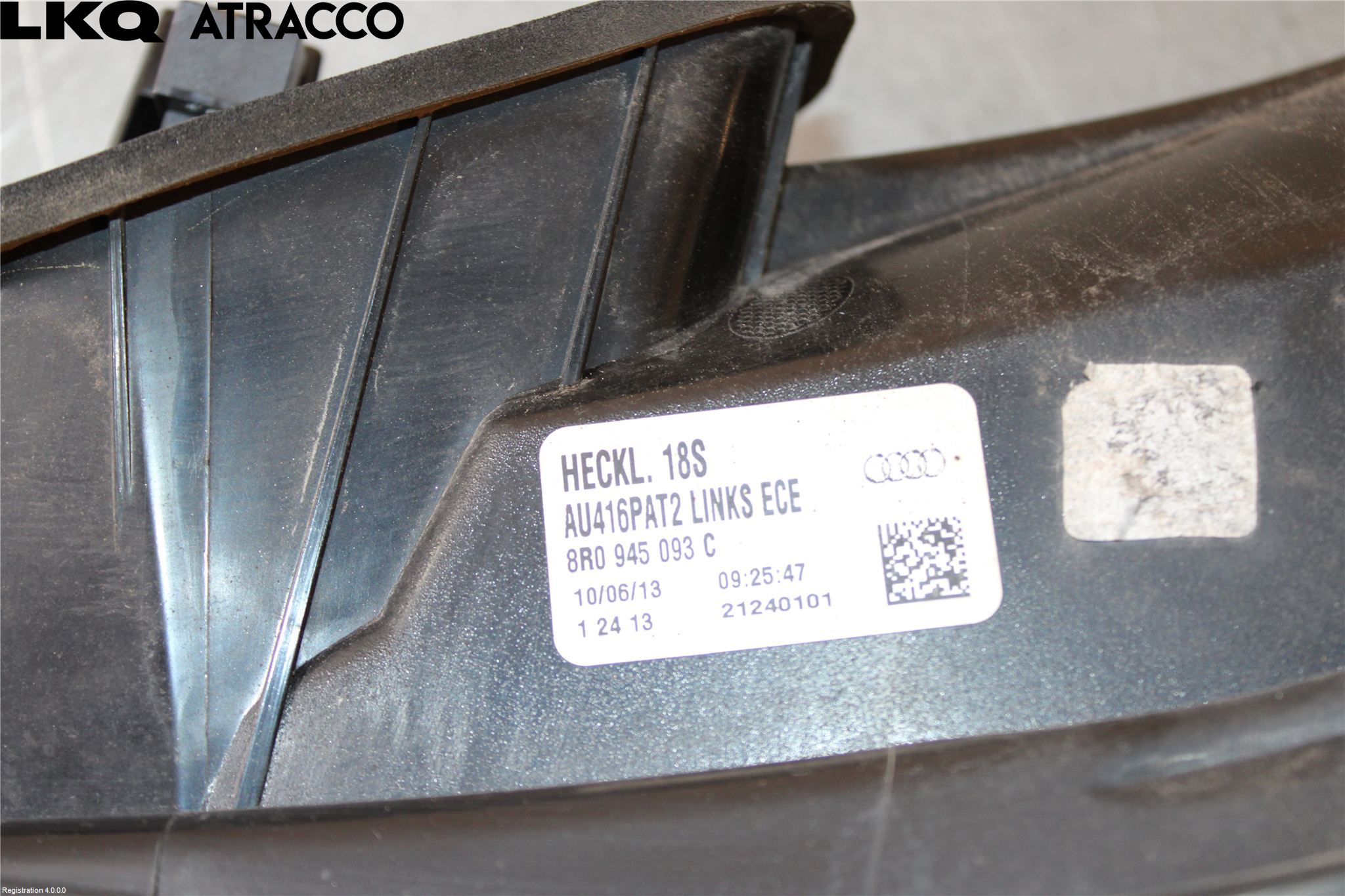 Audi Q5 09-16 Baklykt Venstre
