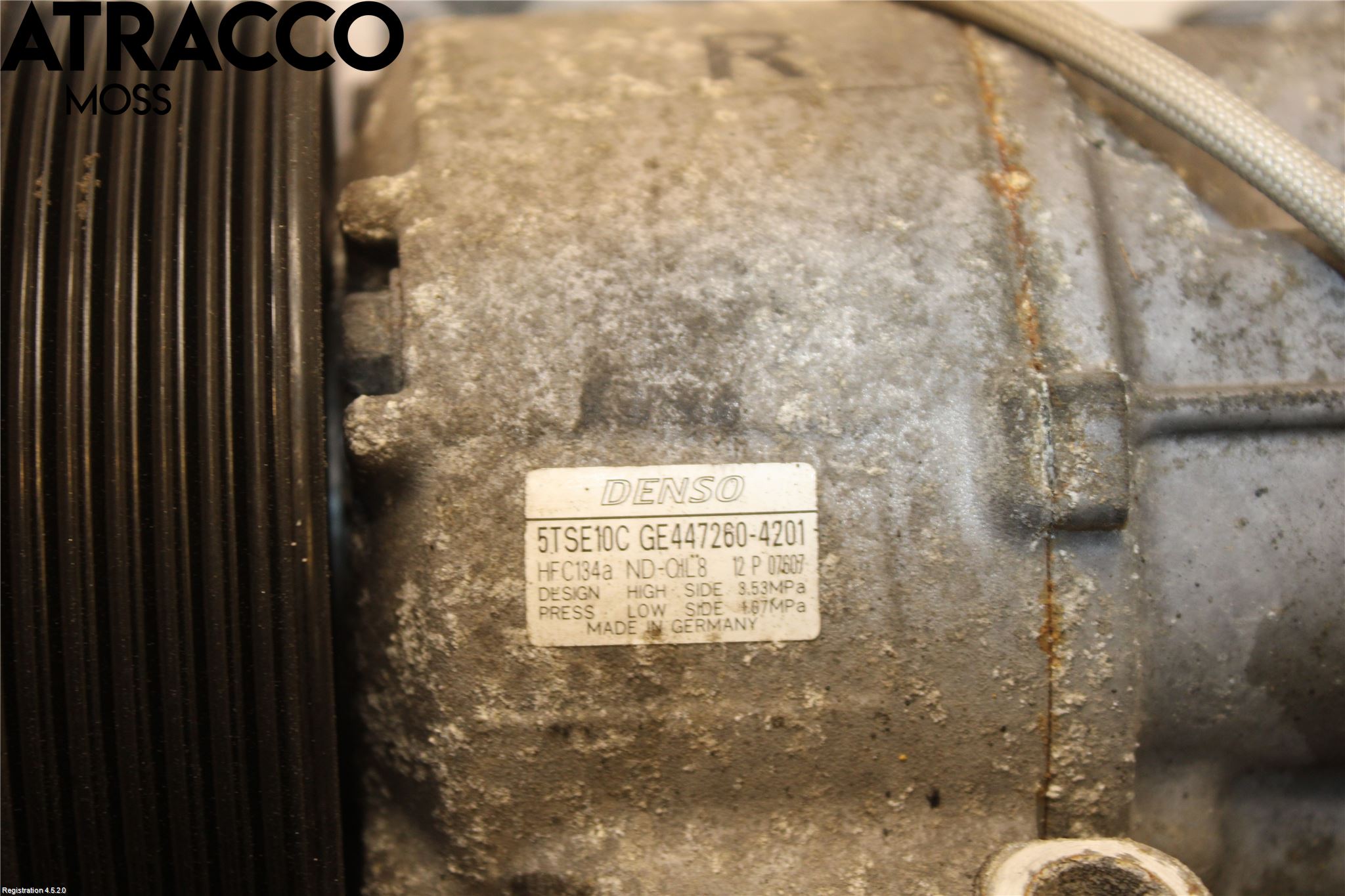 Toyota YARIS XP130 12-14 Varme Ac Kompressor