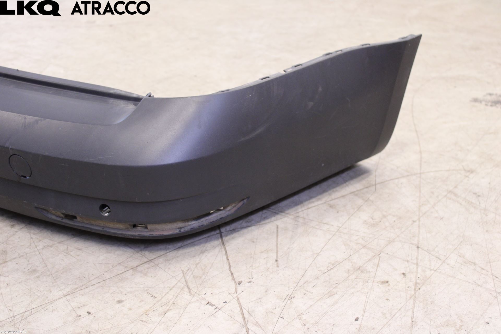 Volkswagen VW CADDY 16-20 Støtfanger Bak Overtrekk