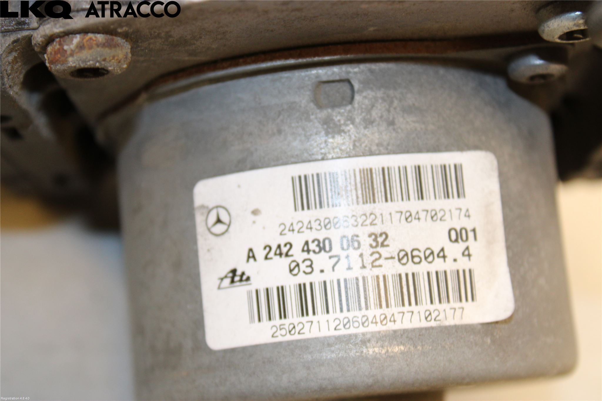 Mercedes-Benz MB B-KLASS (W246/W242) 12-19 Fordeler Vacum Klokke