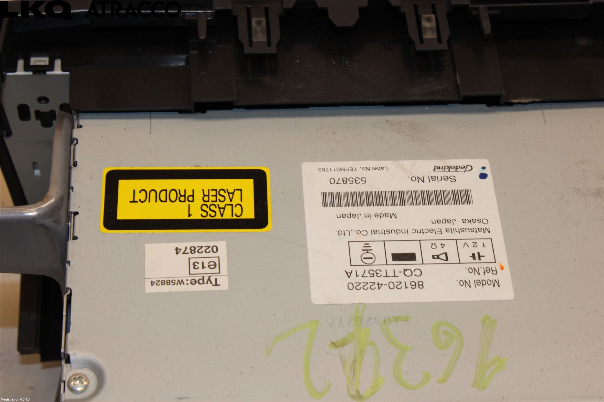 Toyota RAV 4 06-12 Stereo Radio Med Cd