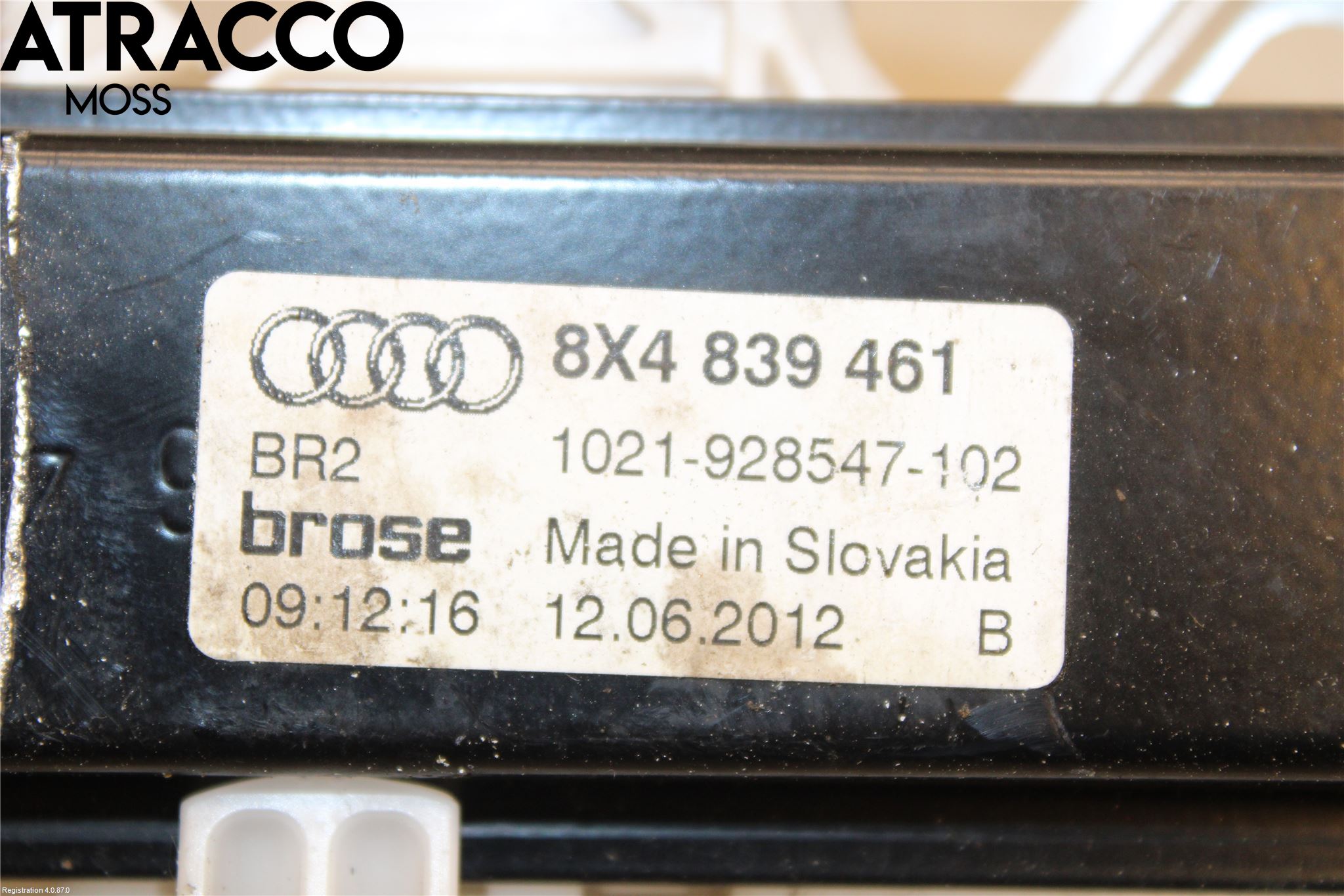 Audi A1/S1 11-18 Vindusheis