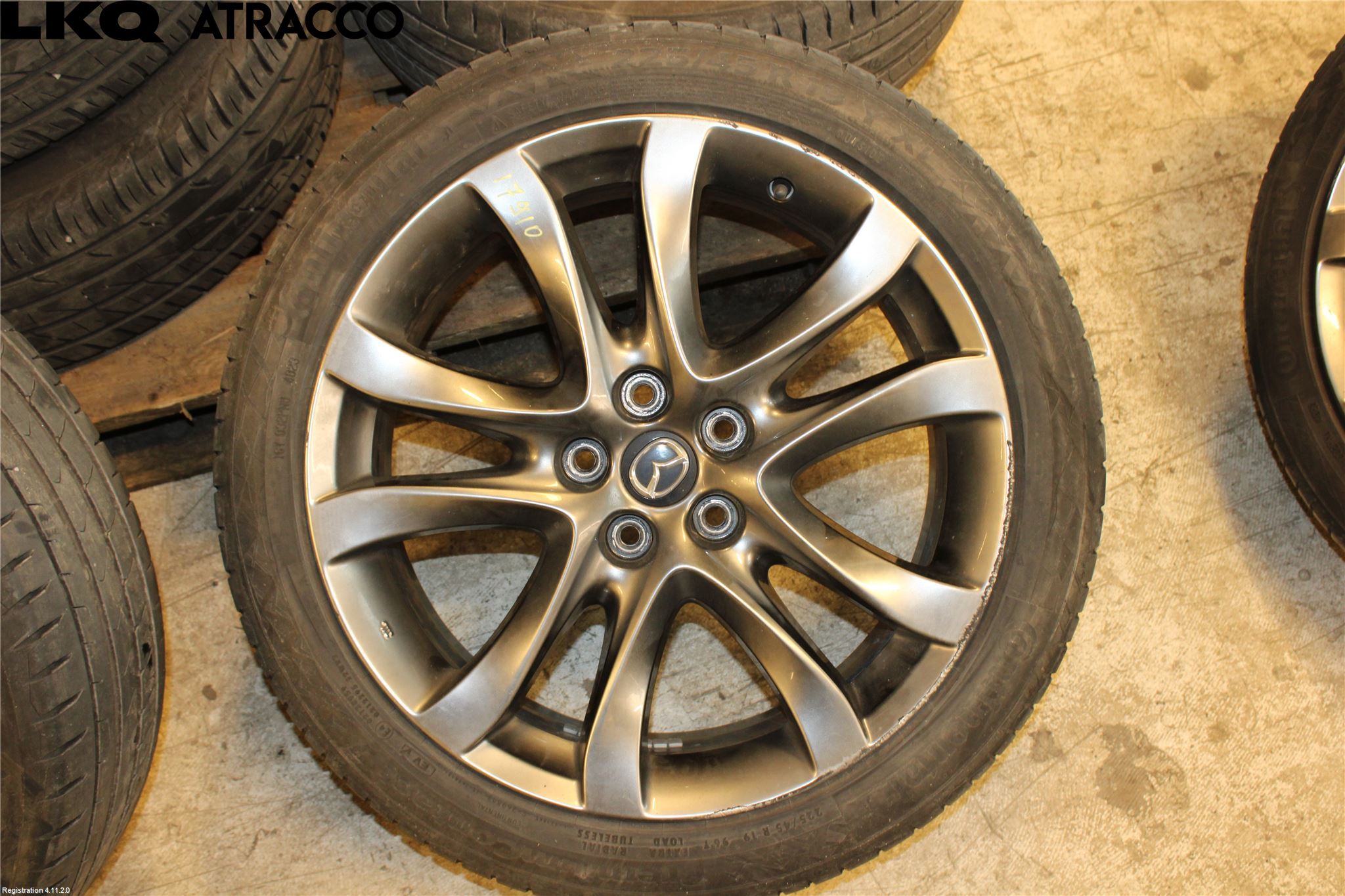 Mazda 6 13- Dekk Sommer På Alu Felg 4Stk