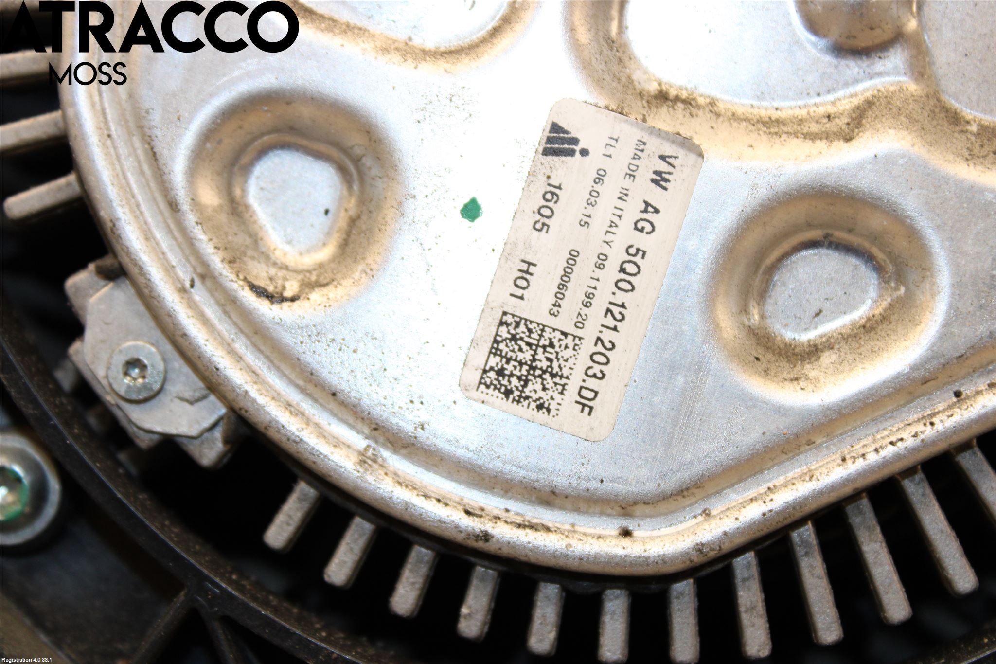 Volkswagen VW GOLF / E-GOLF VII 13-20 Kjølevifte Elektrisk