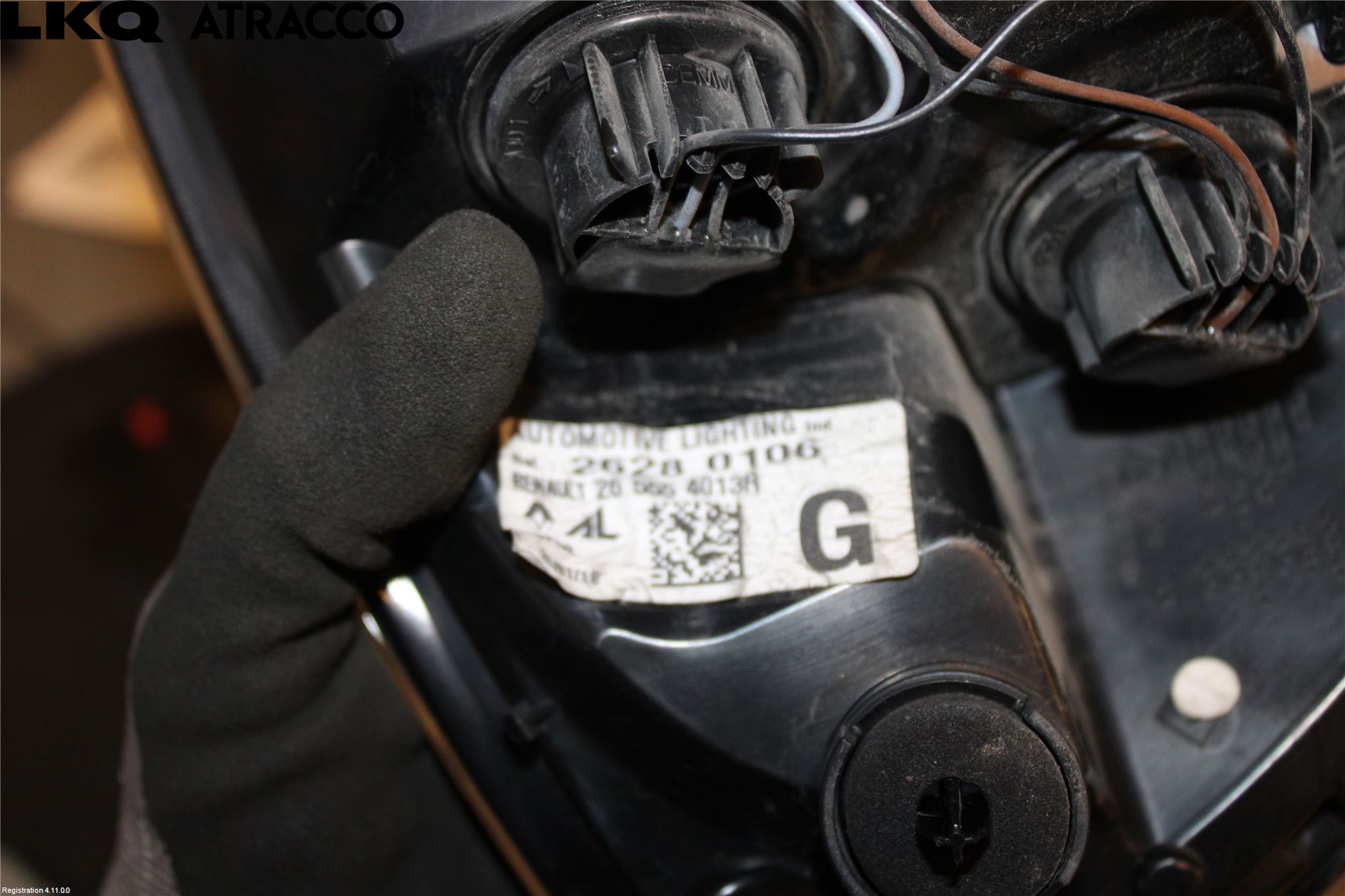 Renault ZOE/E-TECH 13- Baklykt Venstre